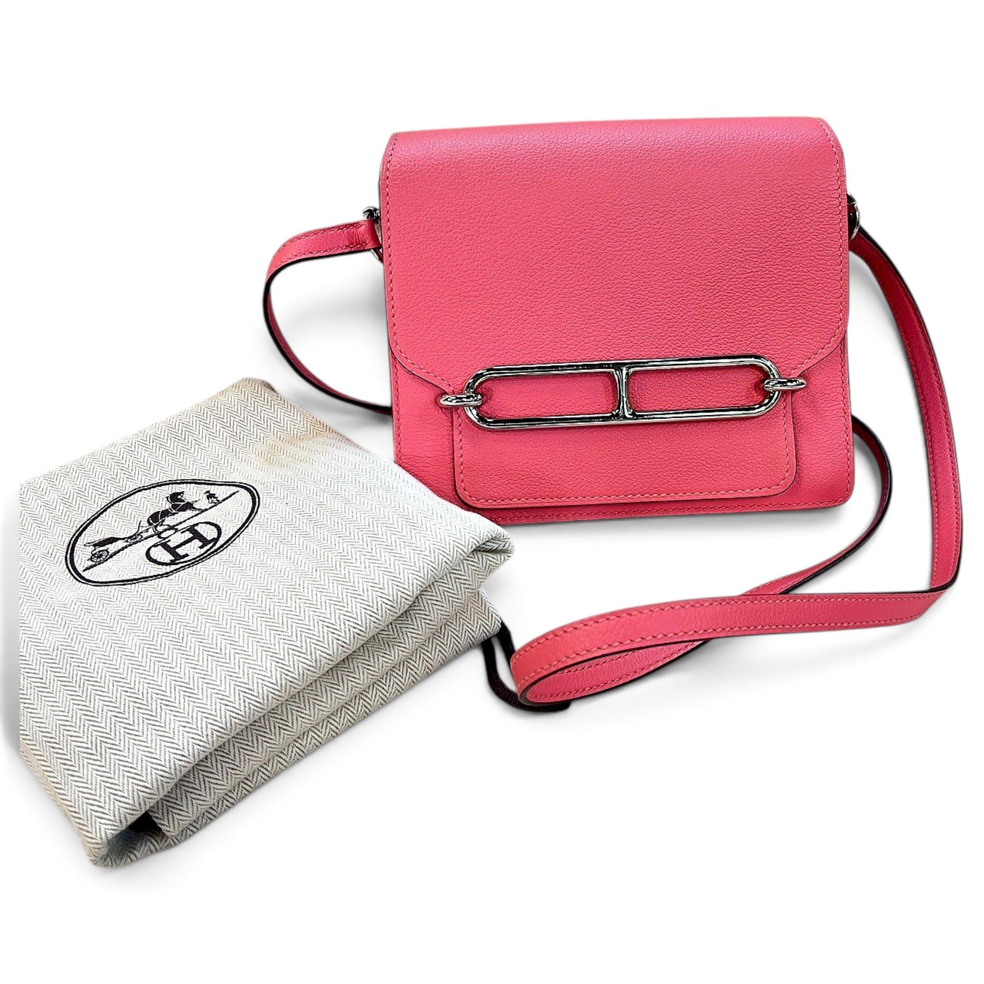 Roulis leather handbag