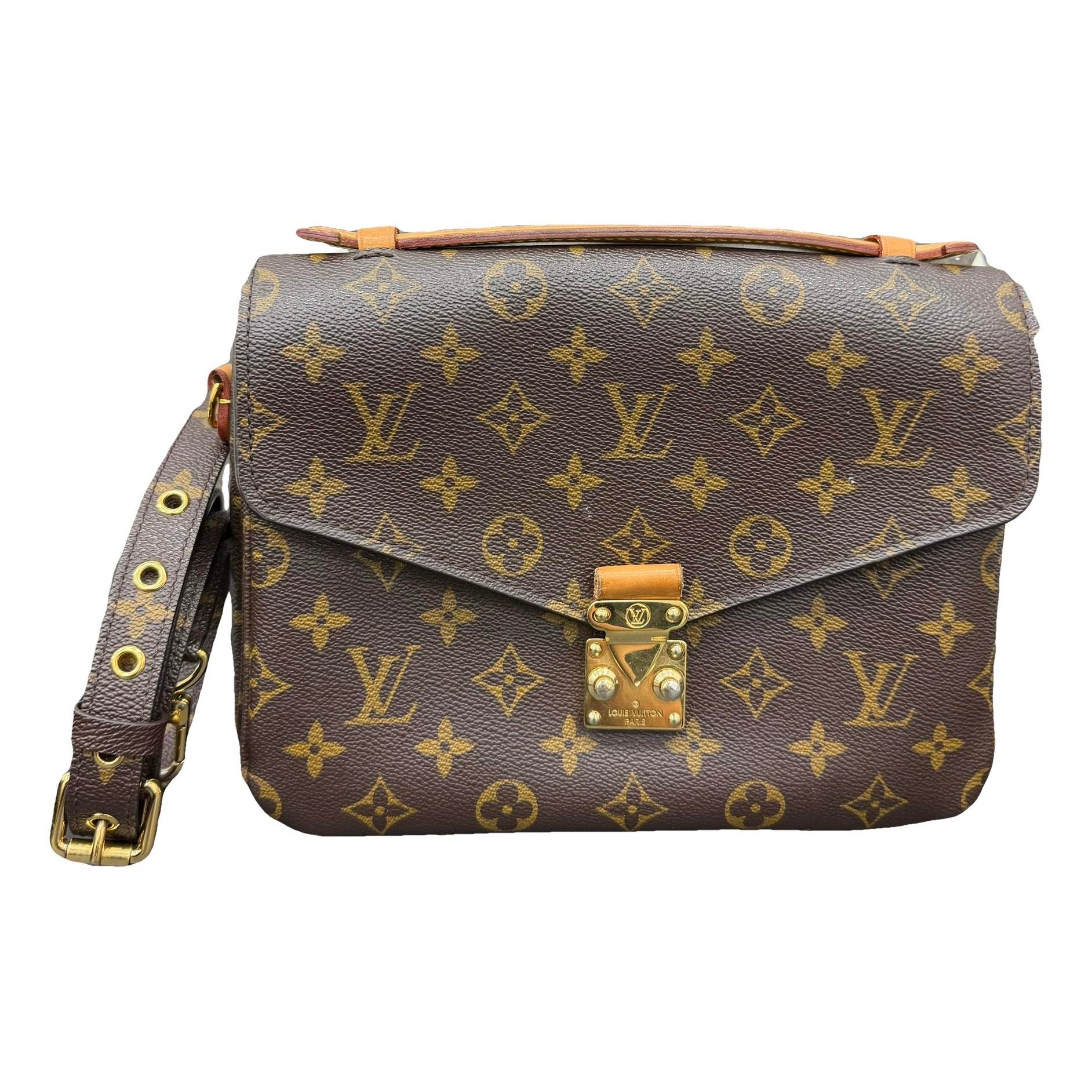Metis leather handbag