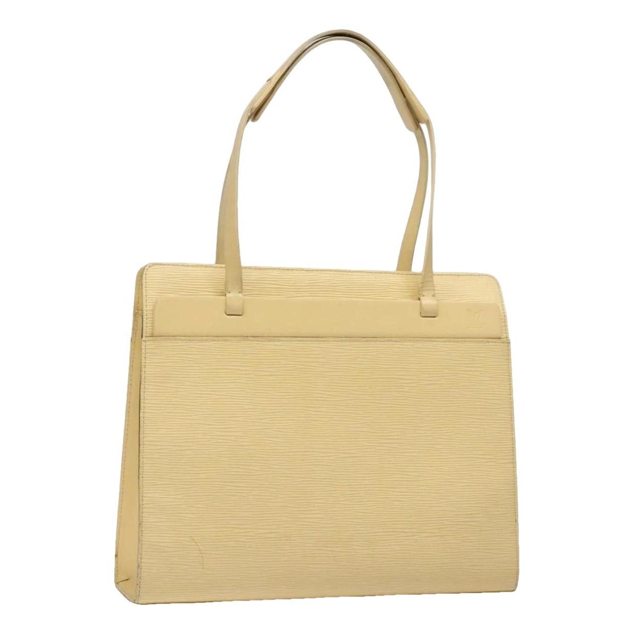 Leather tote