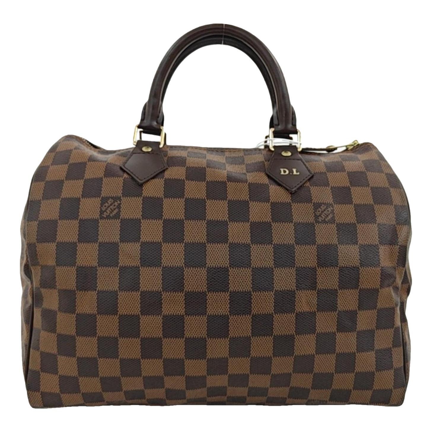 Nano Speedy / Mini HL leather handbag