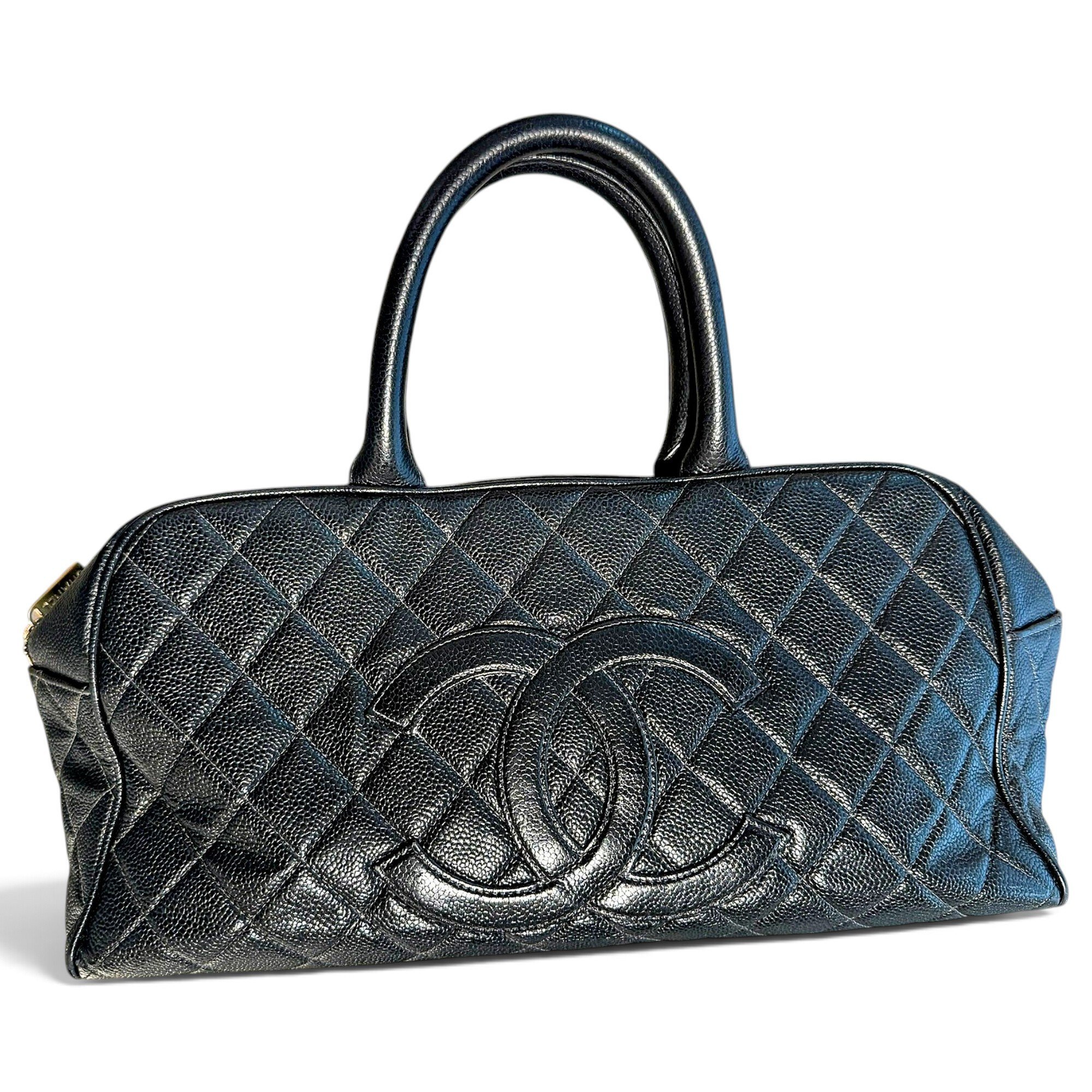 Bowling Bag leather handbag