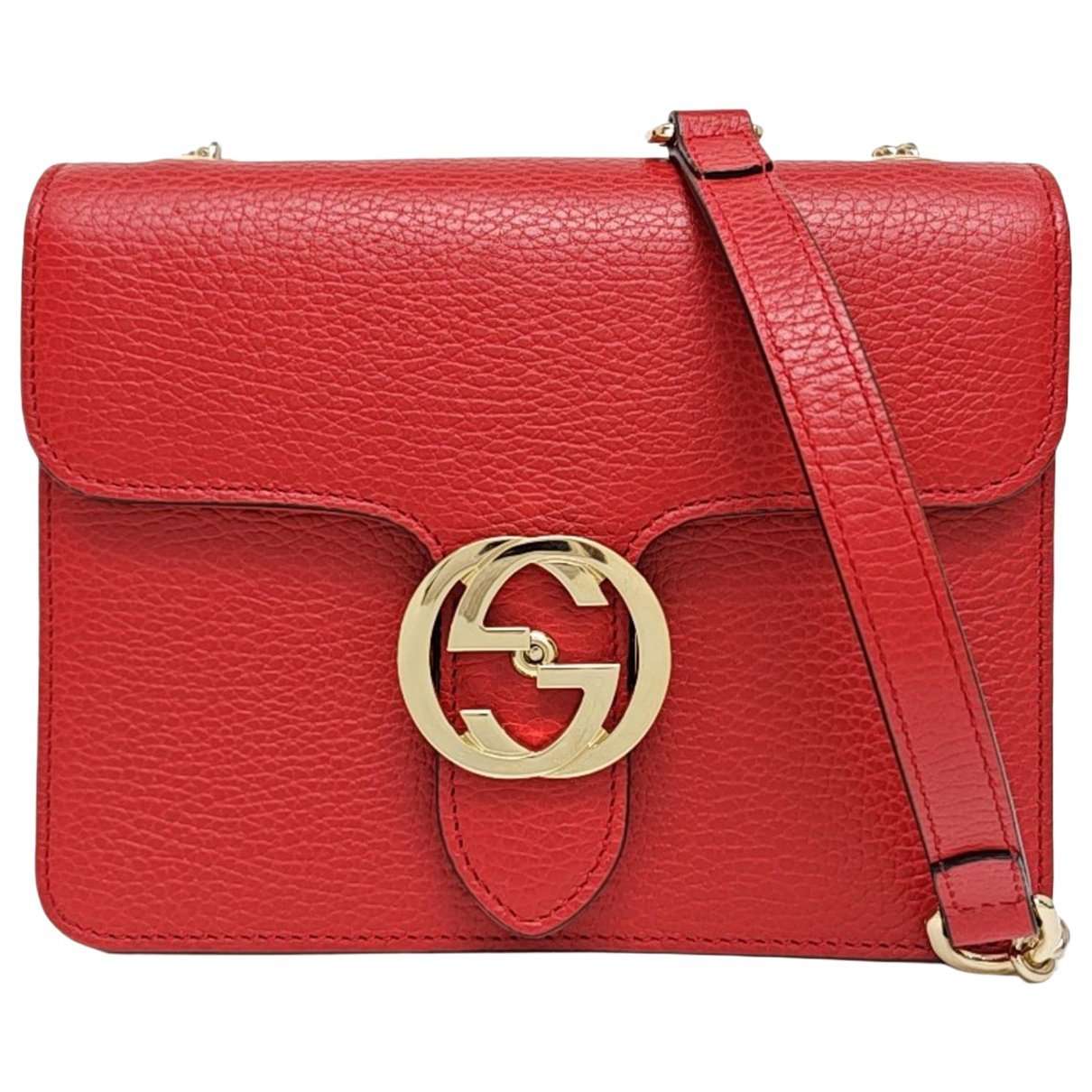 Leather crossbody bag