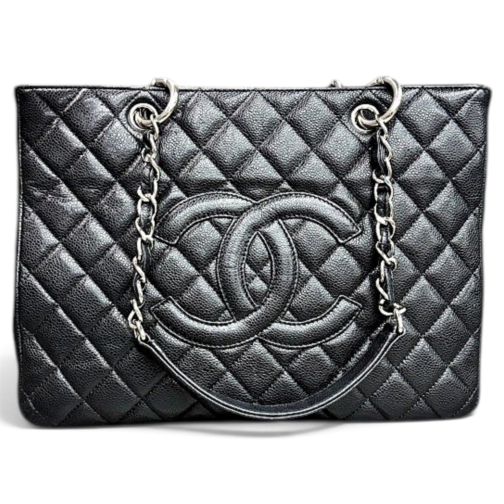 Grand shopping leather tote