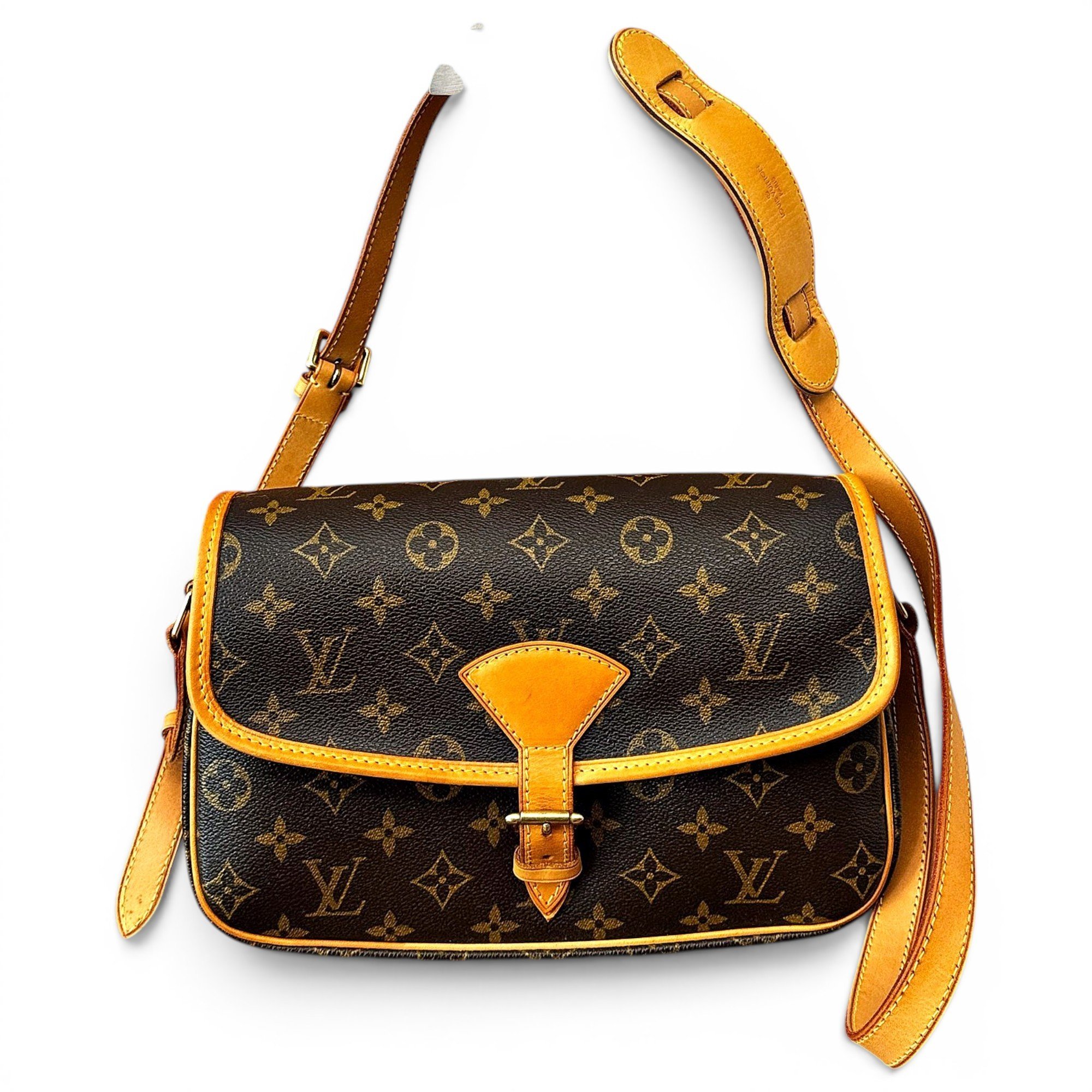Sologne leather crossbody bag