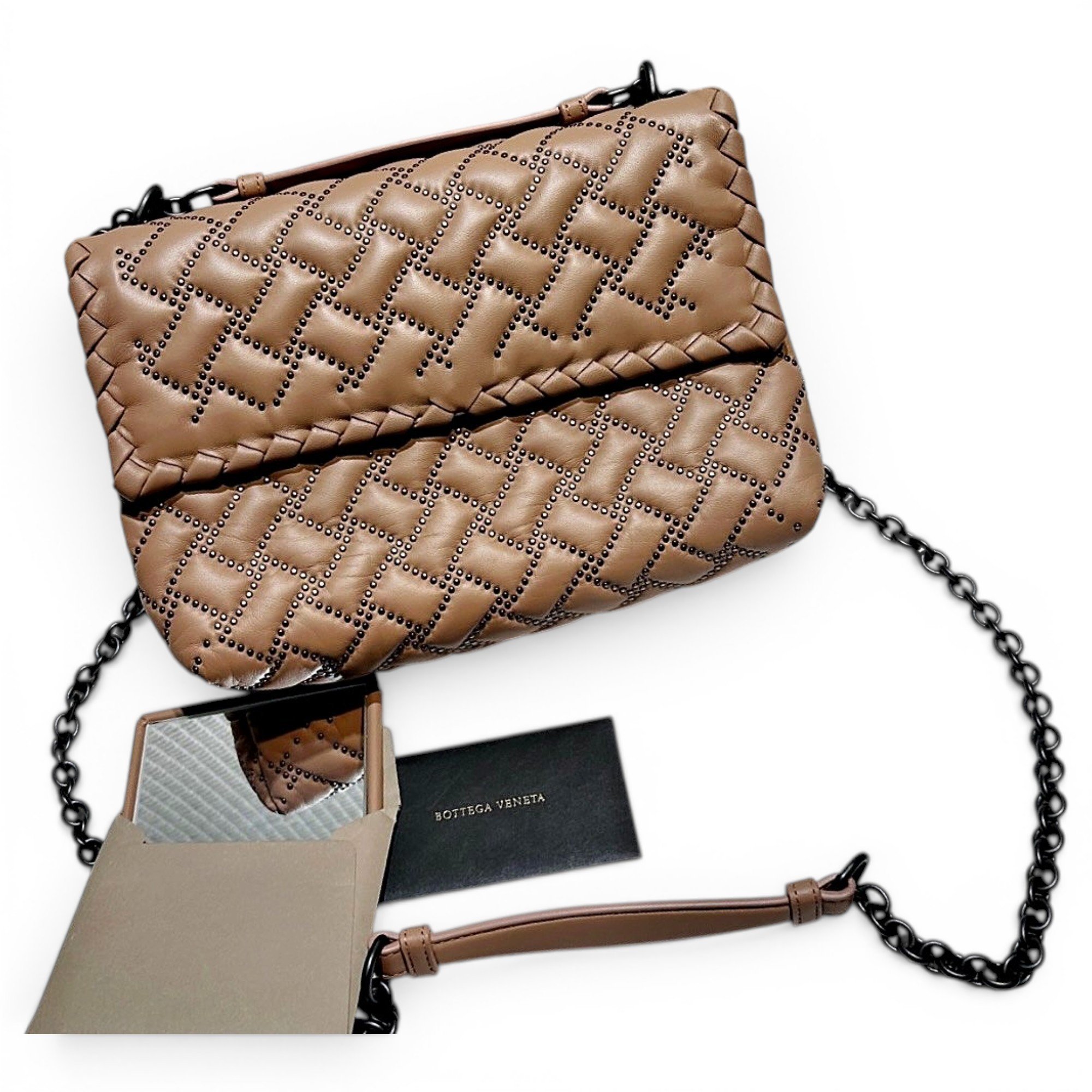 Bottega Veneta Olimpia leather handbag