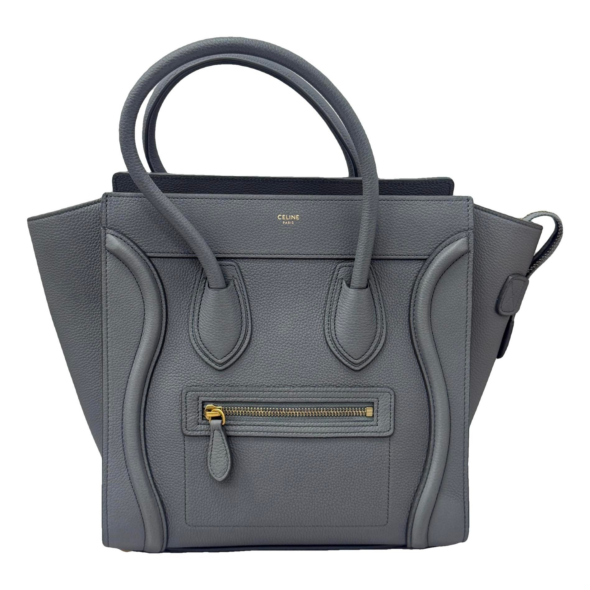 Luggage leather handbag