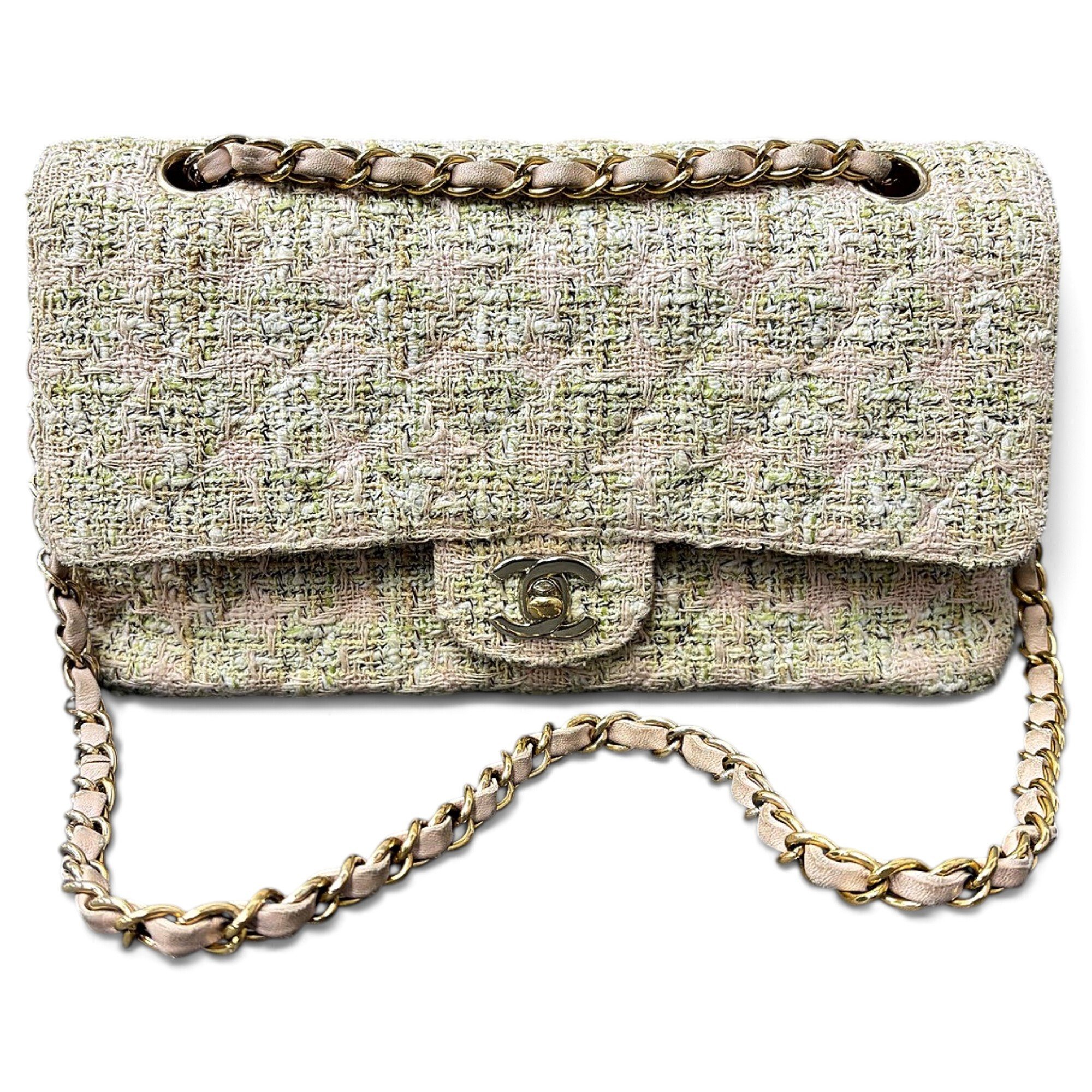 Timeless/Classique tweed crossbody bag