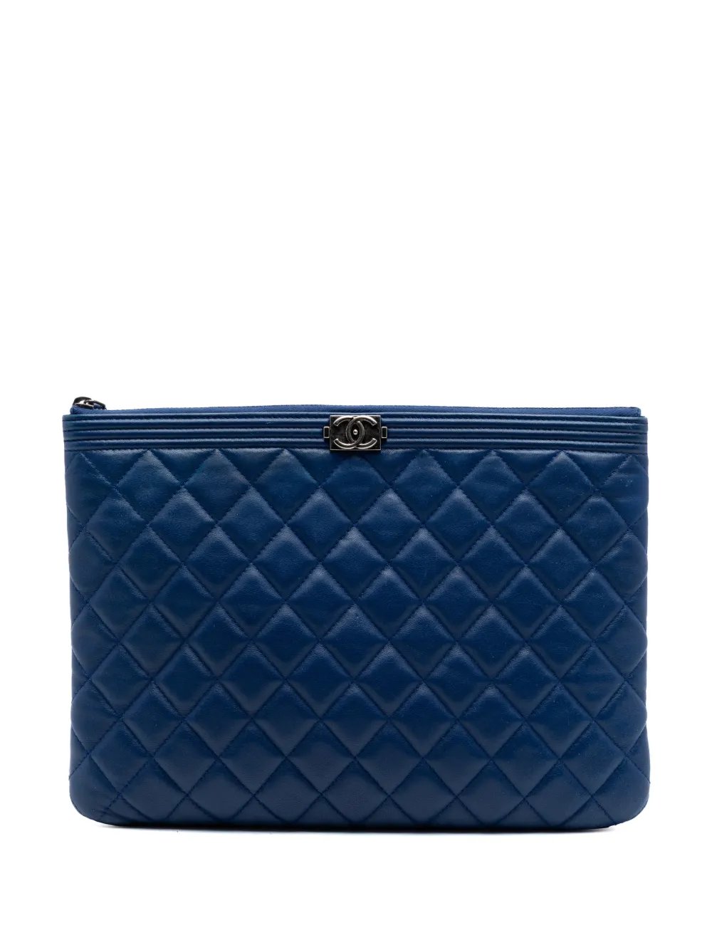 2016-2017 Medium Quilted Lambskin Boy O Case clutch bag