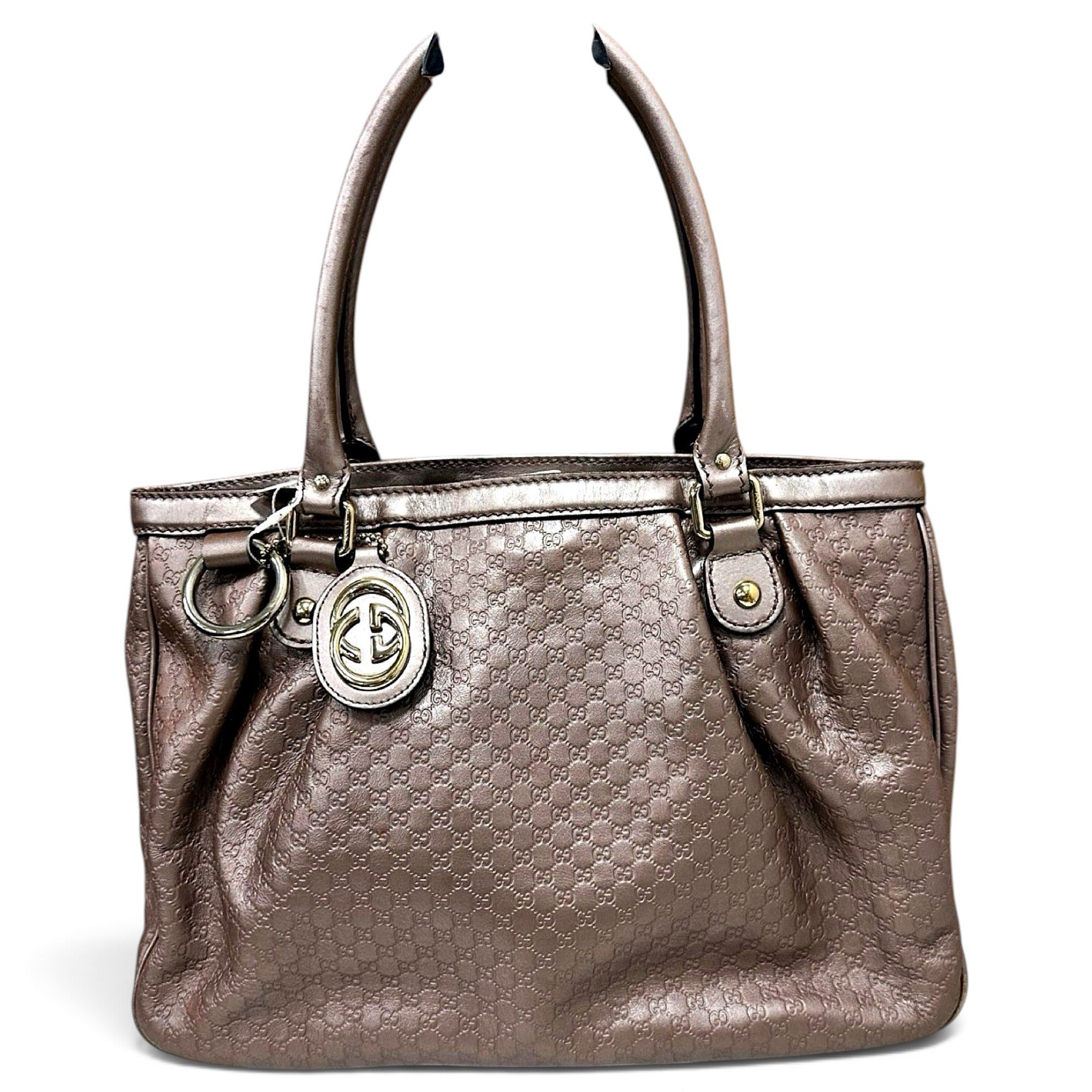Sukey leather tote