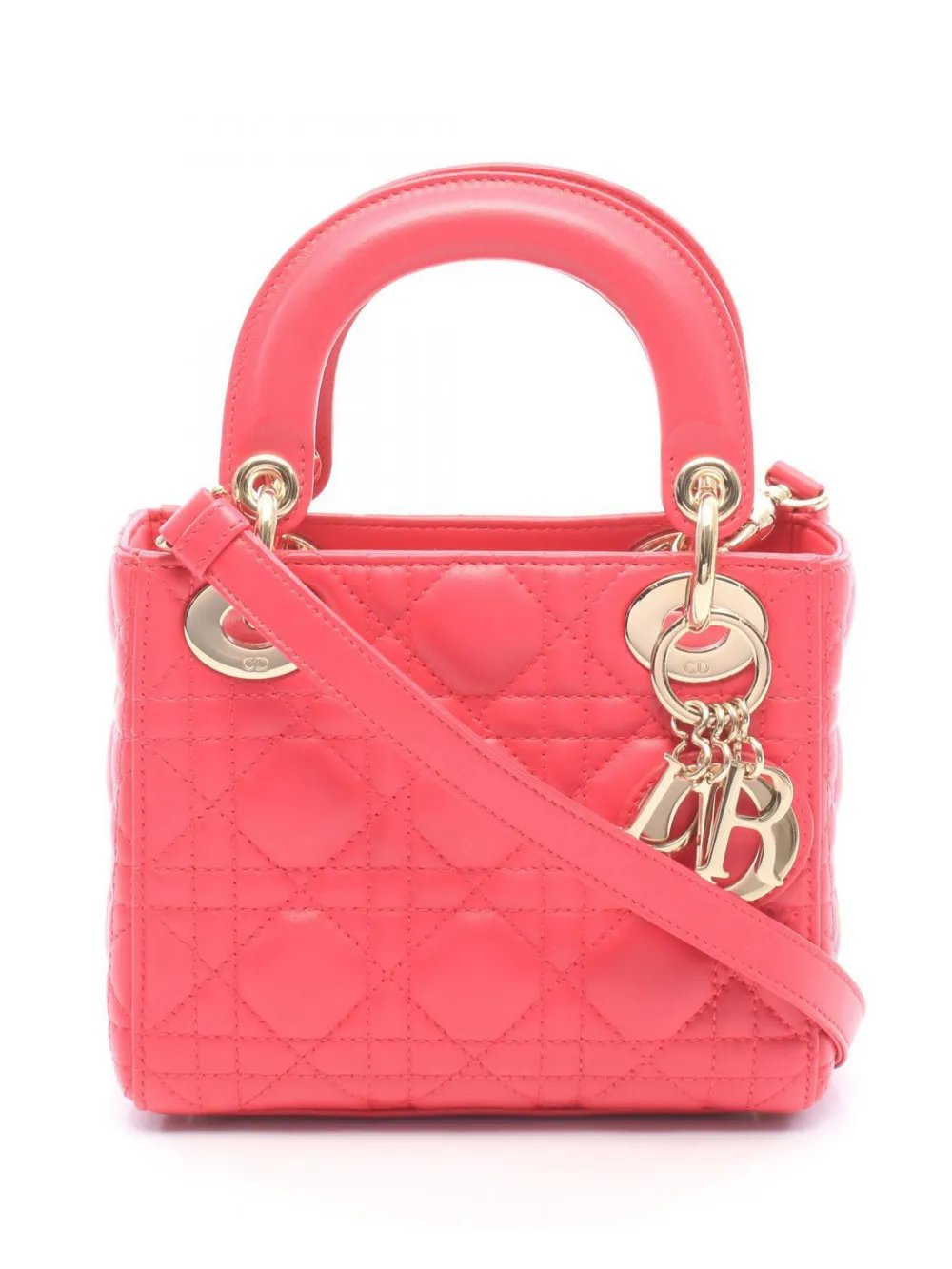 2010s mini Cannage Lady Dior handbag