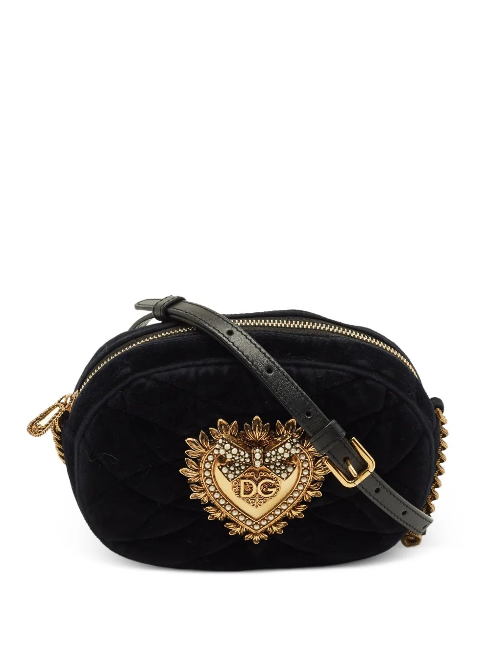 Dolce & Gabbana Devotion matelassé crossbody bag