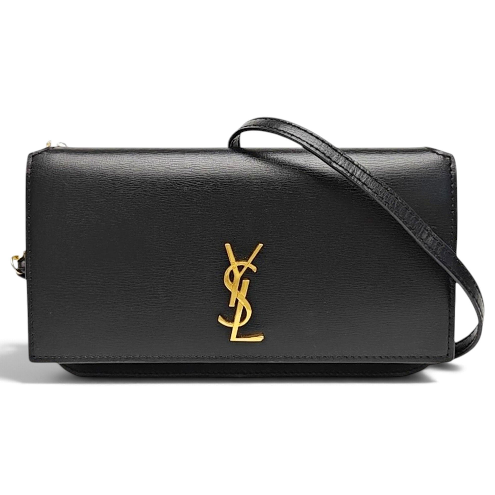 Baby monogramme leather handbag
