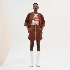 Jacket with equestrian details