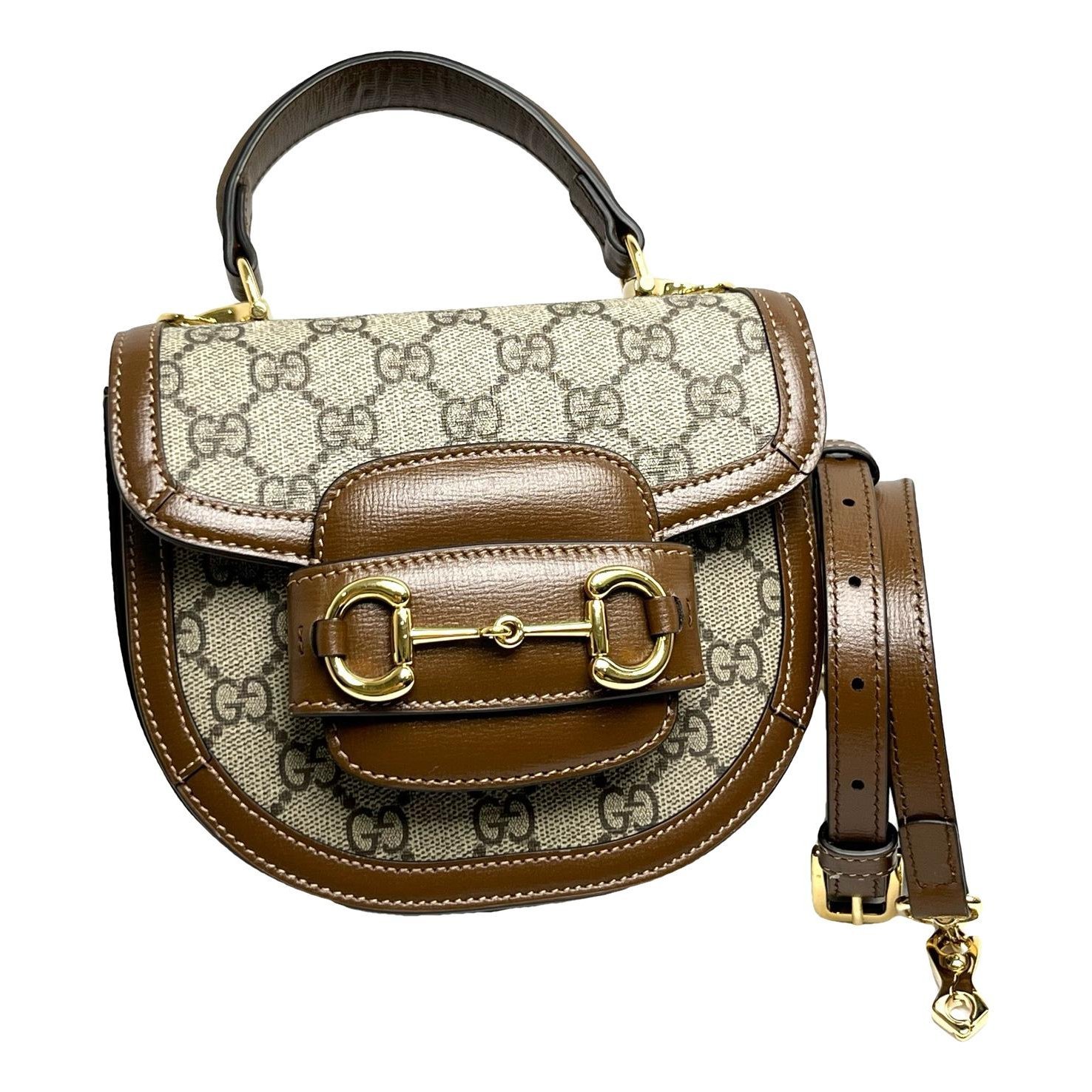 Handle Horsebit 1955 leather handbag