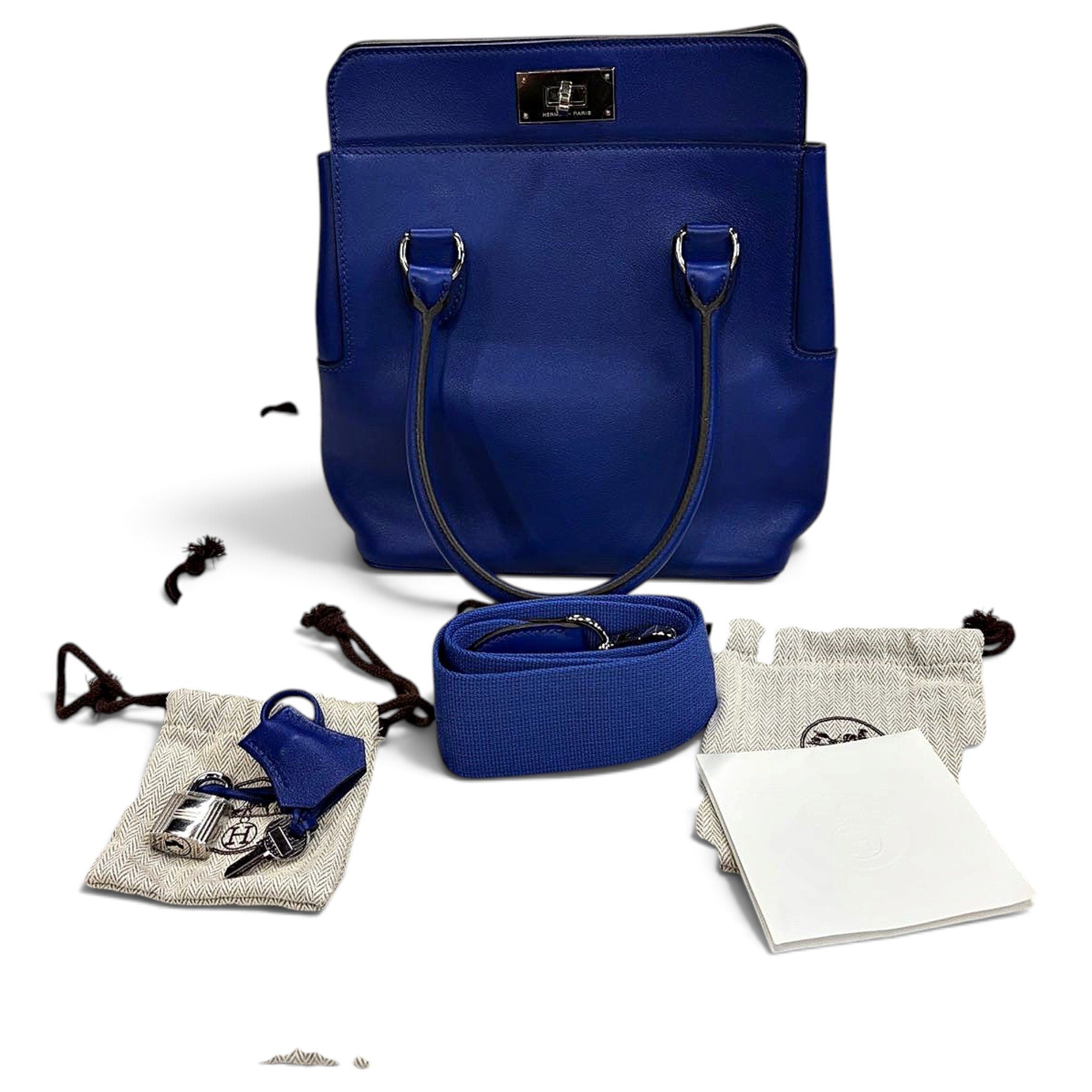 Leather backpack