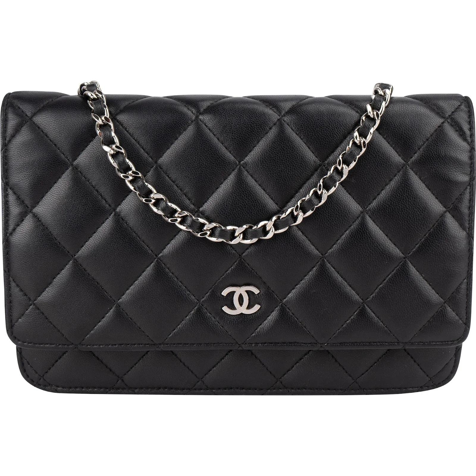 Wallet On Chain Timeless/Classique leather crossbody bag