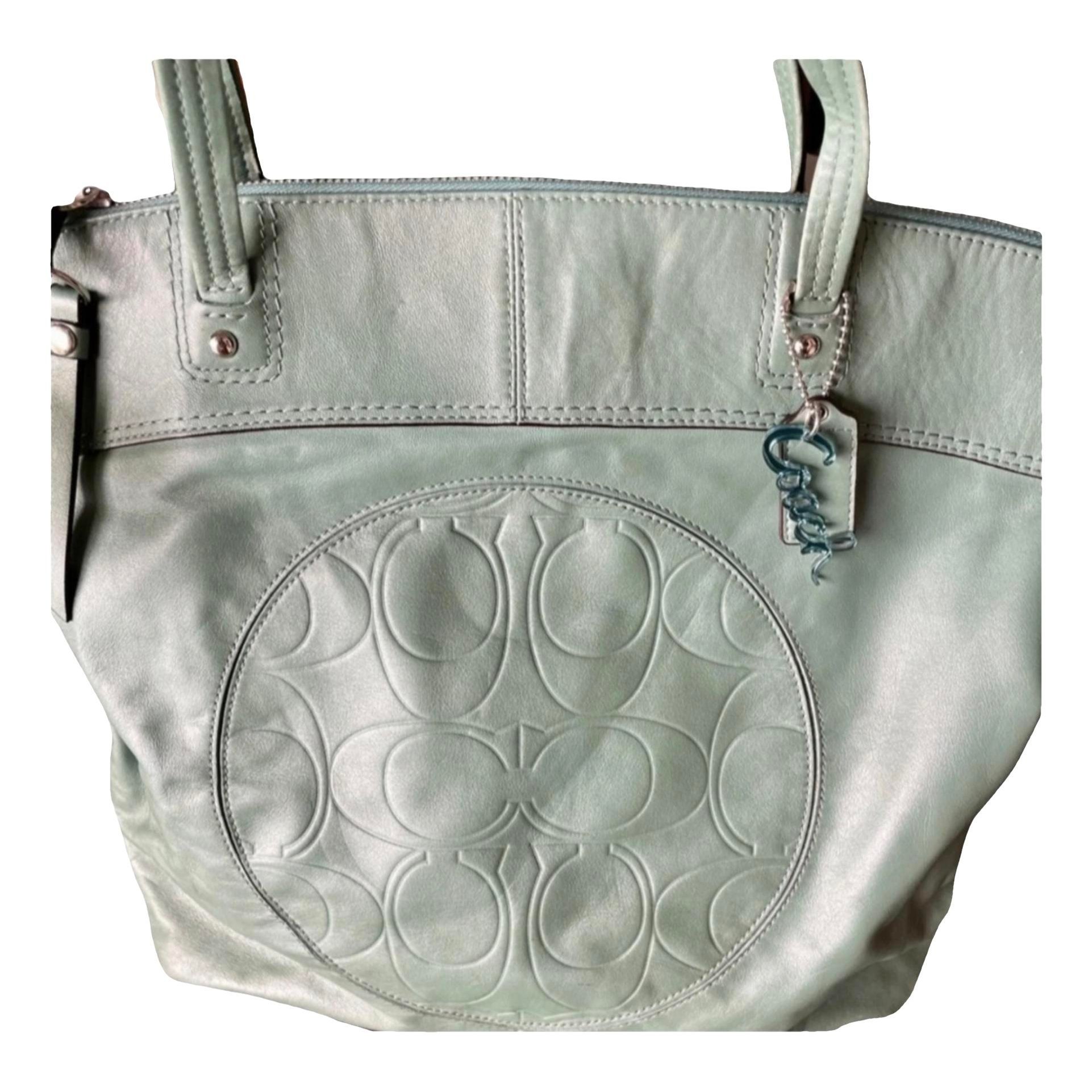 Leather travel bag