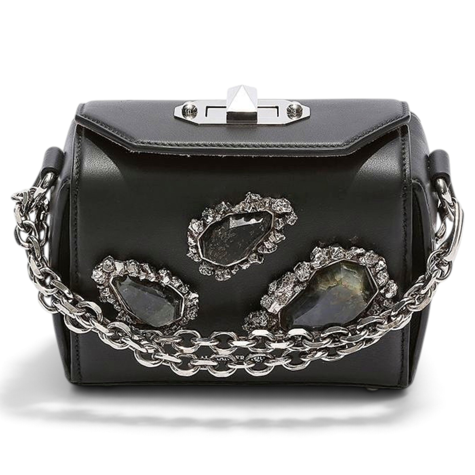 Box 16 leather crossbody bag