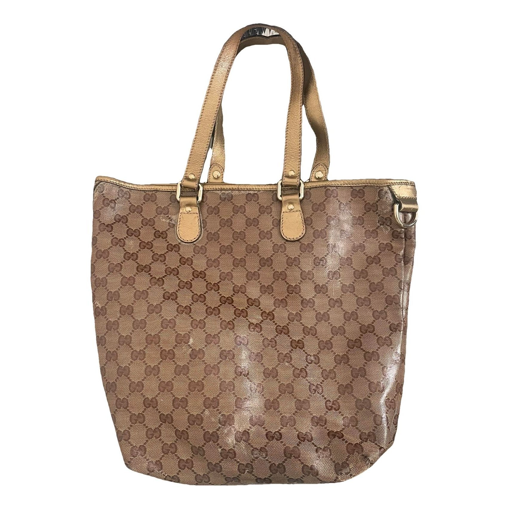 Vinyl handbag