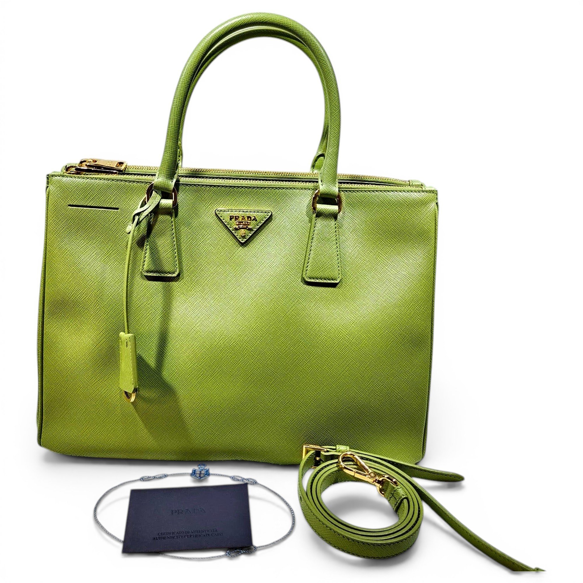 Leather tote