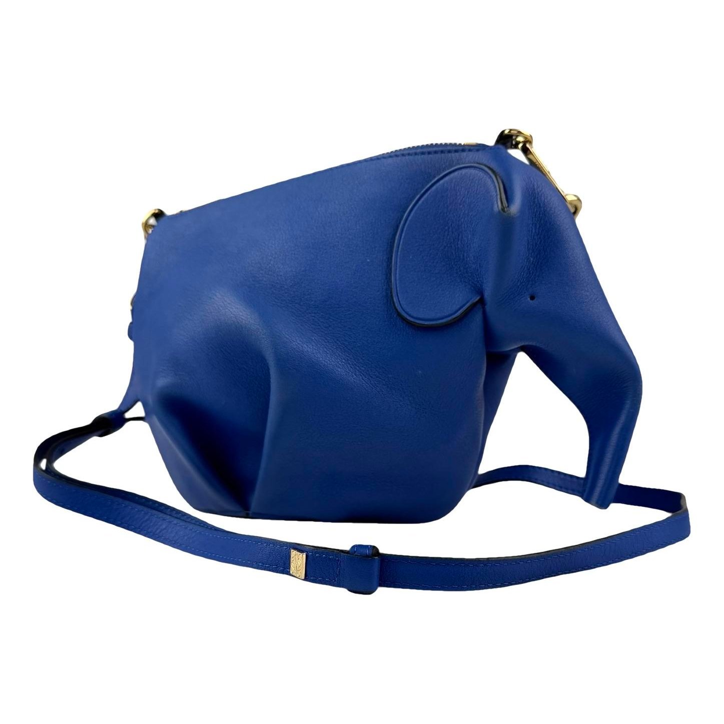 Animals leather crossbody bag