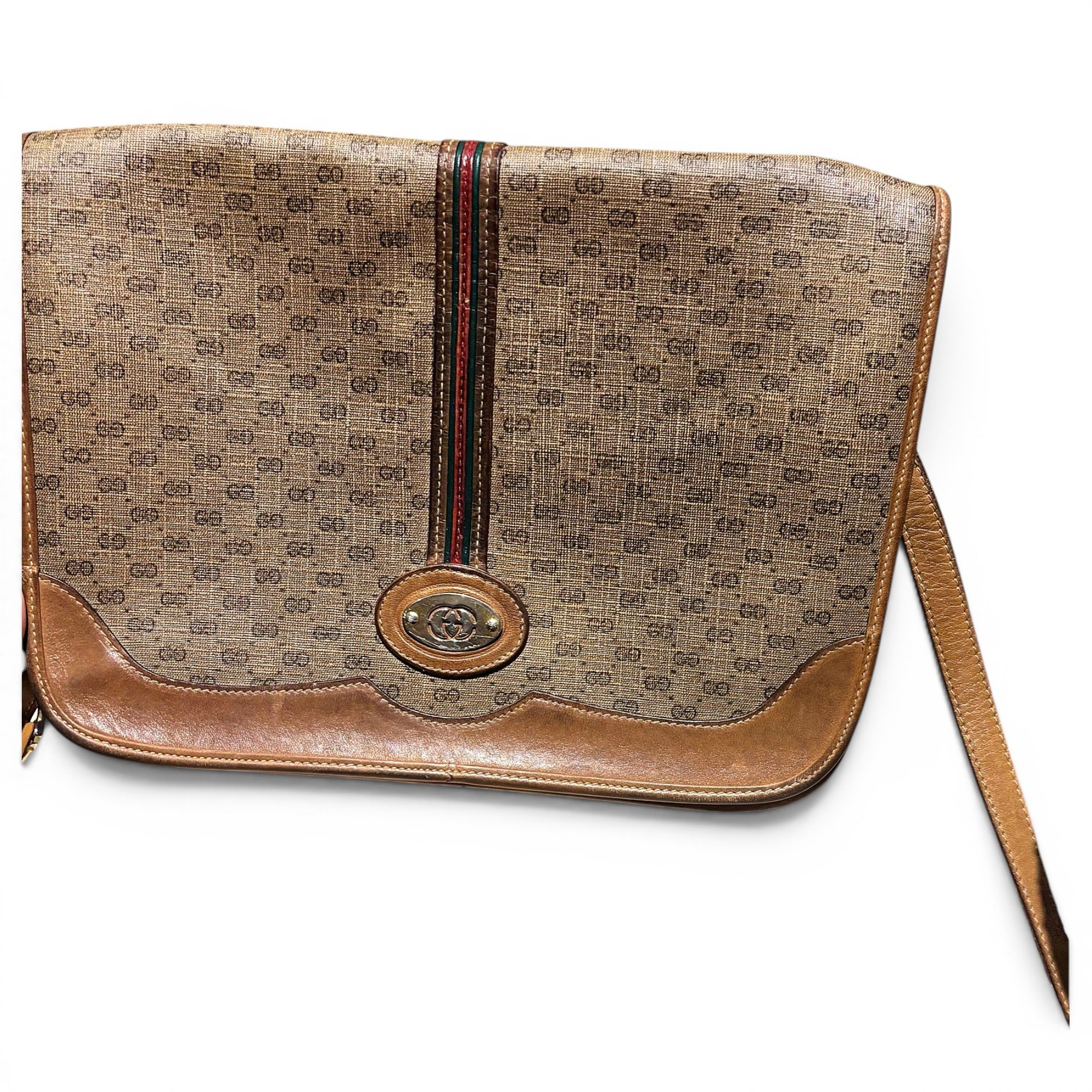 1955 leather handbag