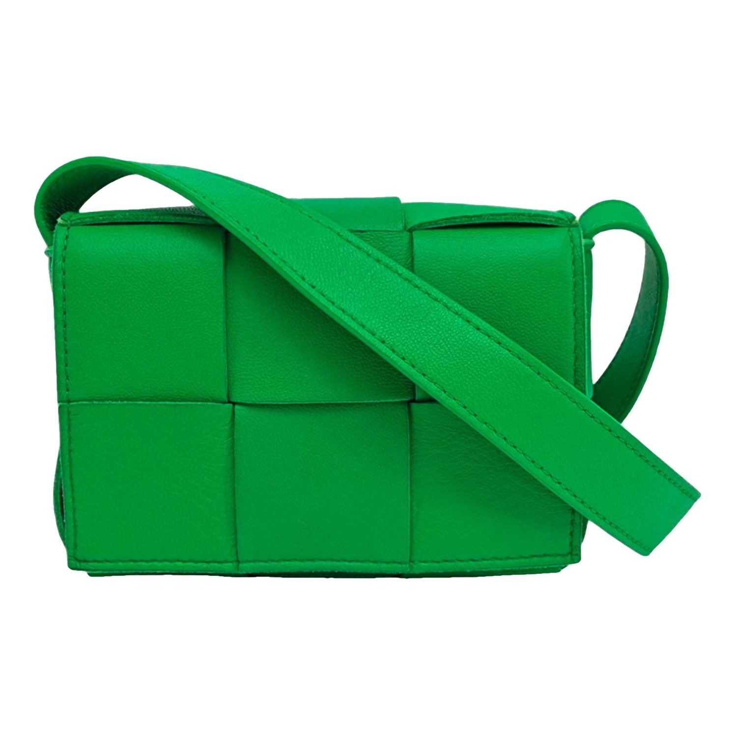 Brick Cassette leather handbag