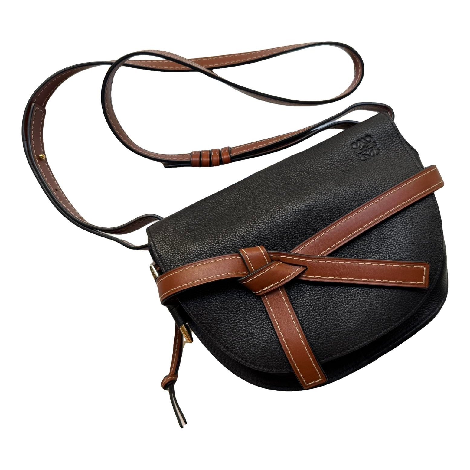 Gate leather crossbody bag