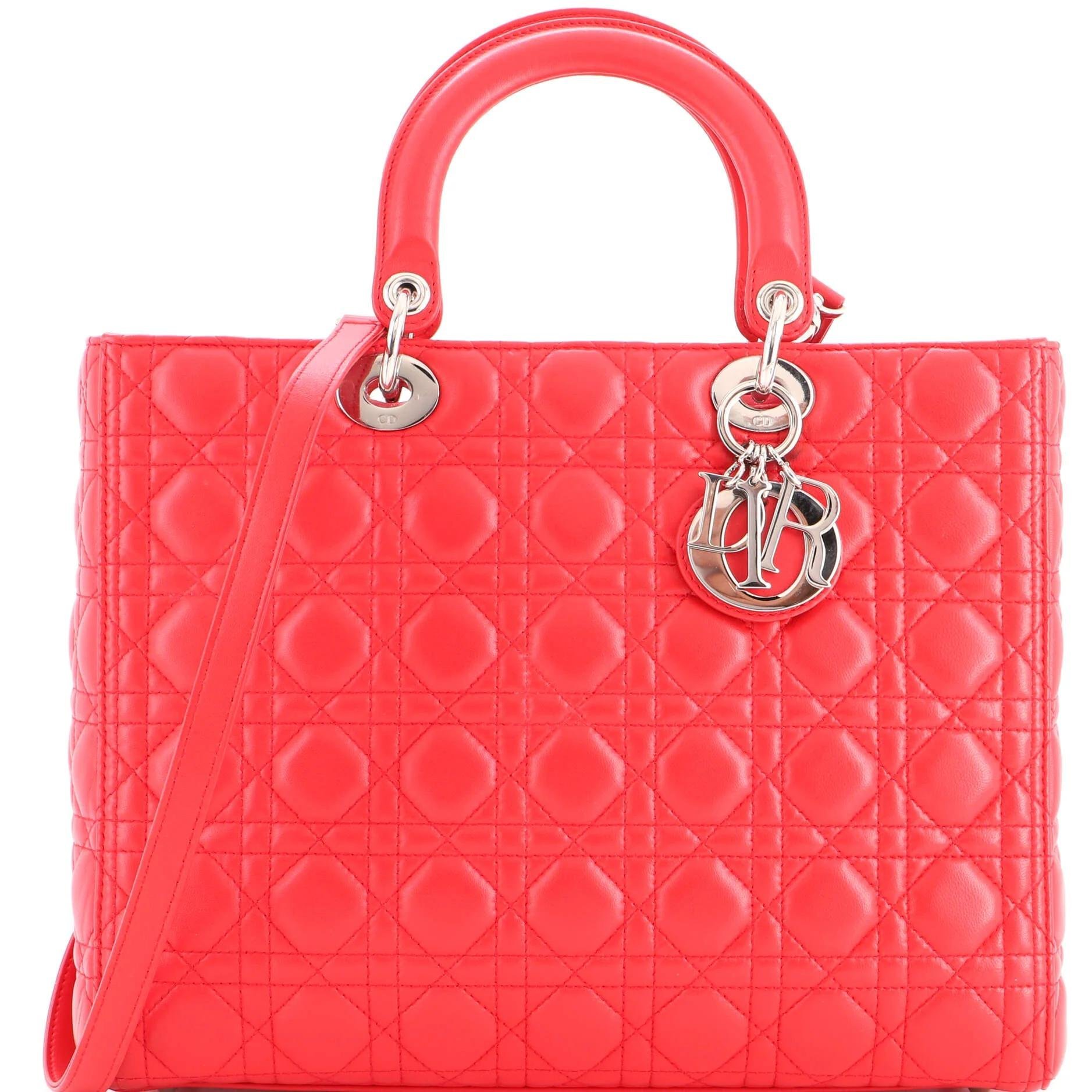 Leather tote
