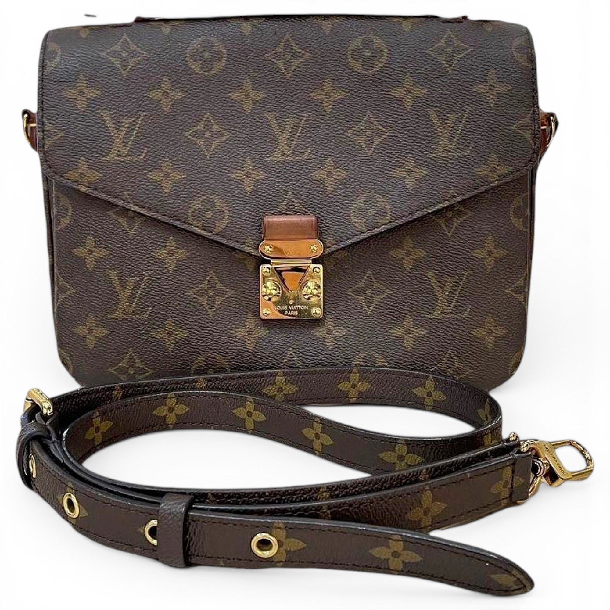 Metis leather handbag