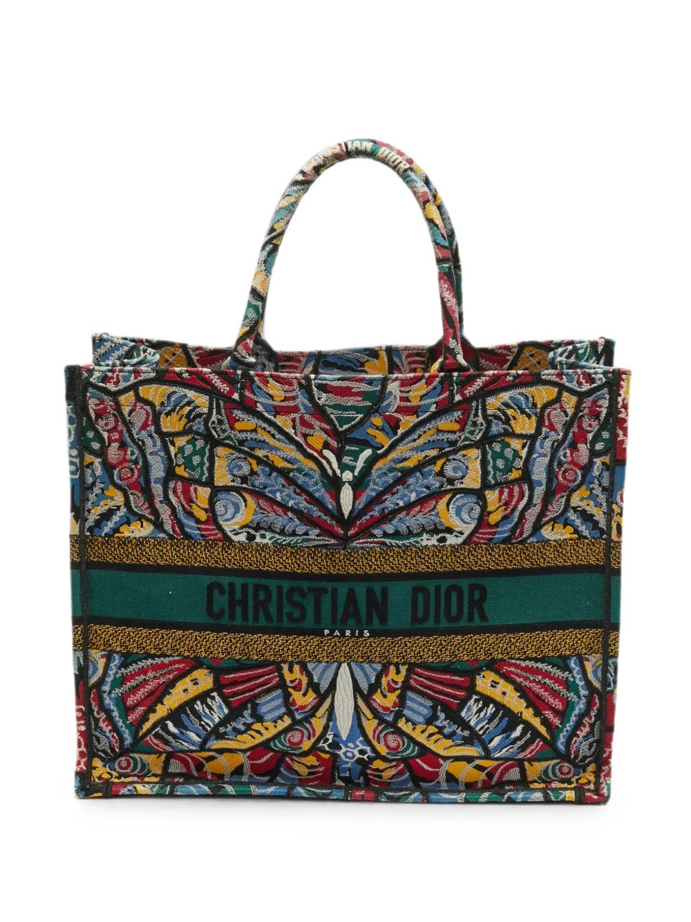 Dior 2018 large Book Butterfly tote bag