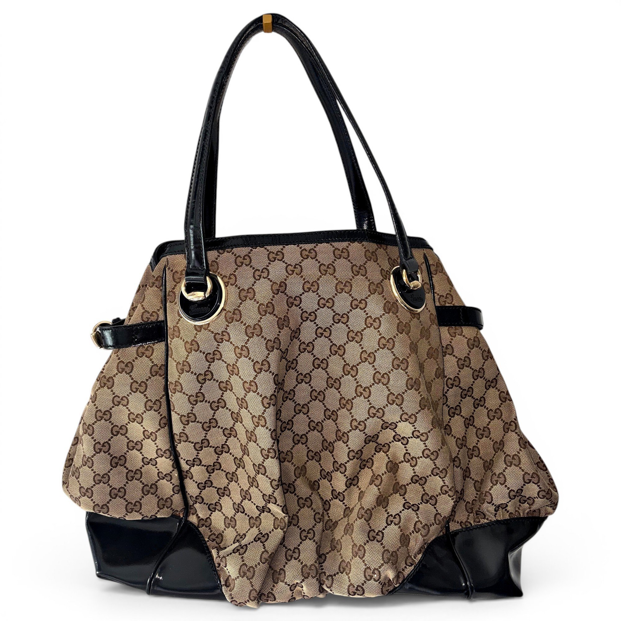 Leather tote