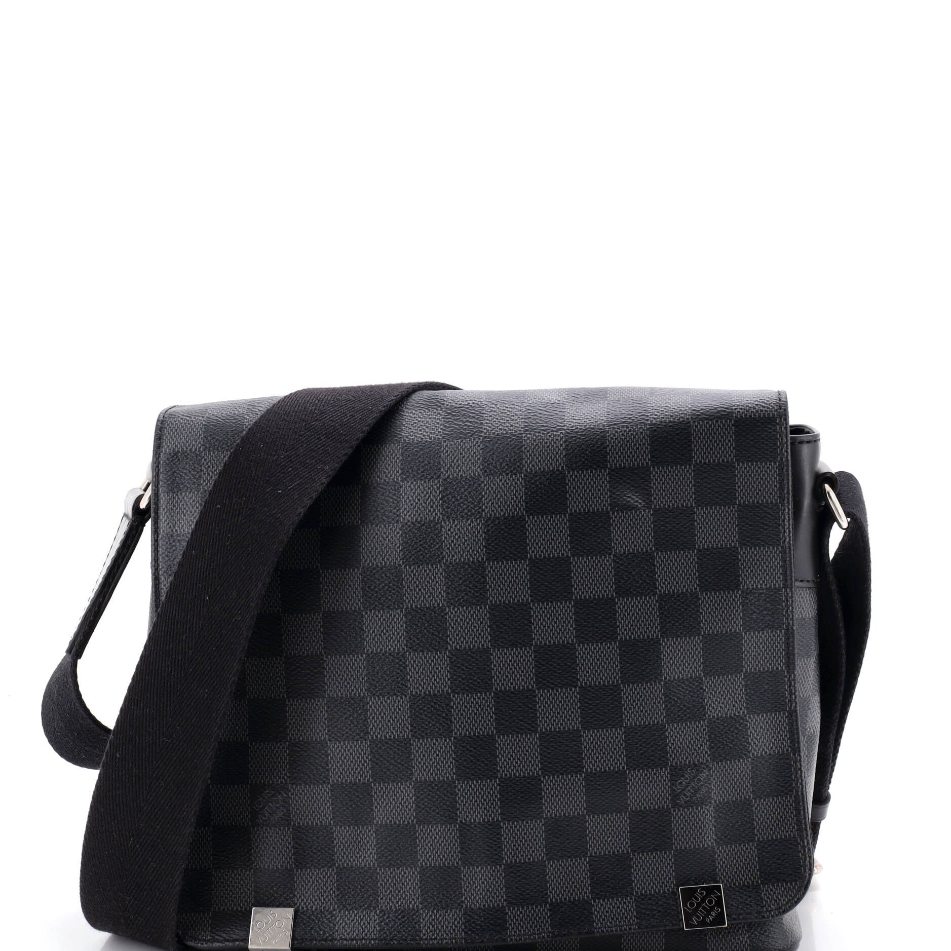 District NM Messenger Bag Damier Graphite PM
