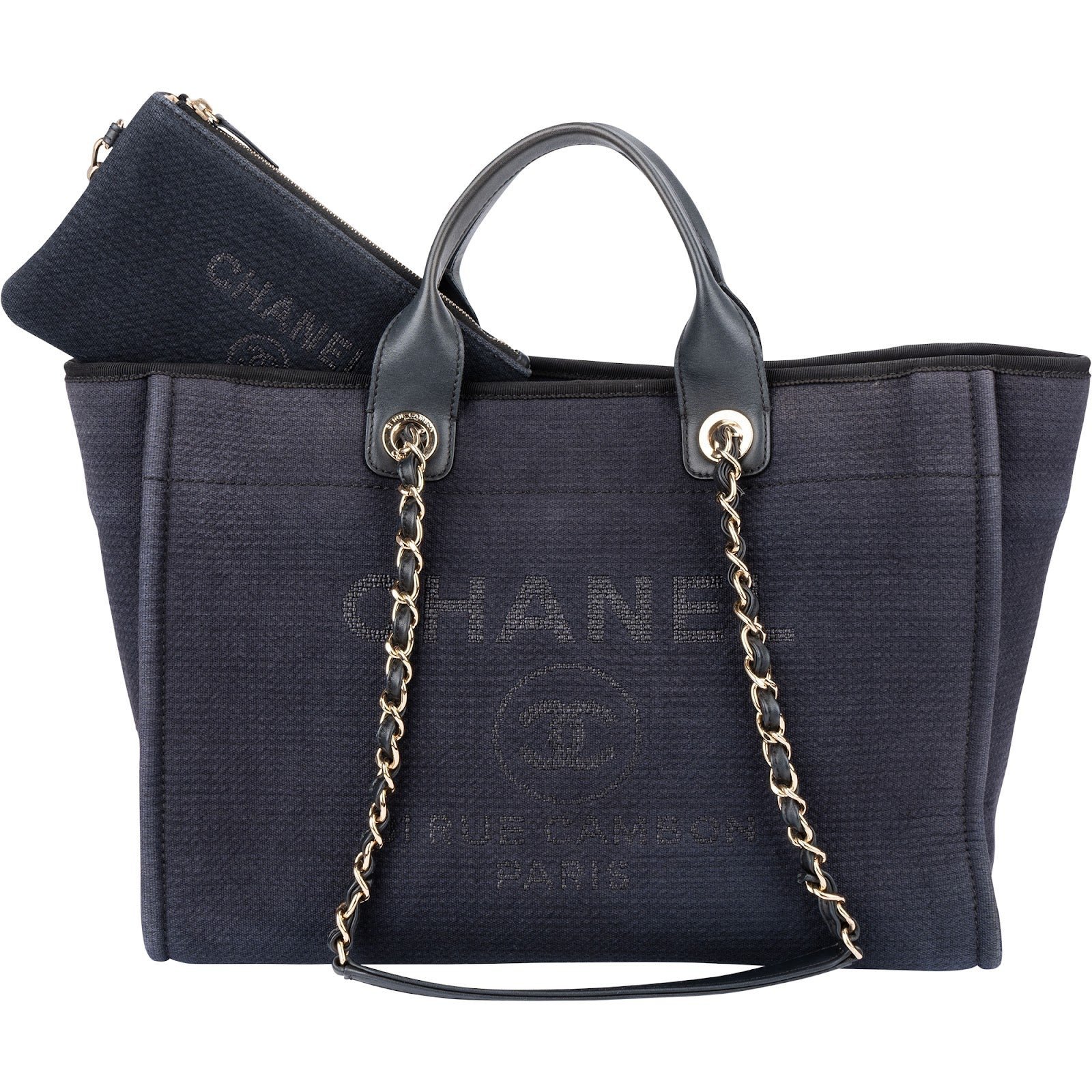 Deauville leather tote
