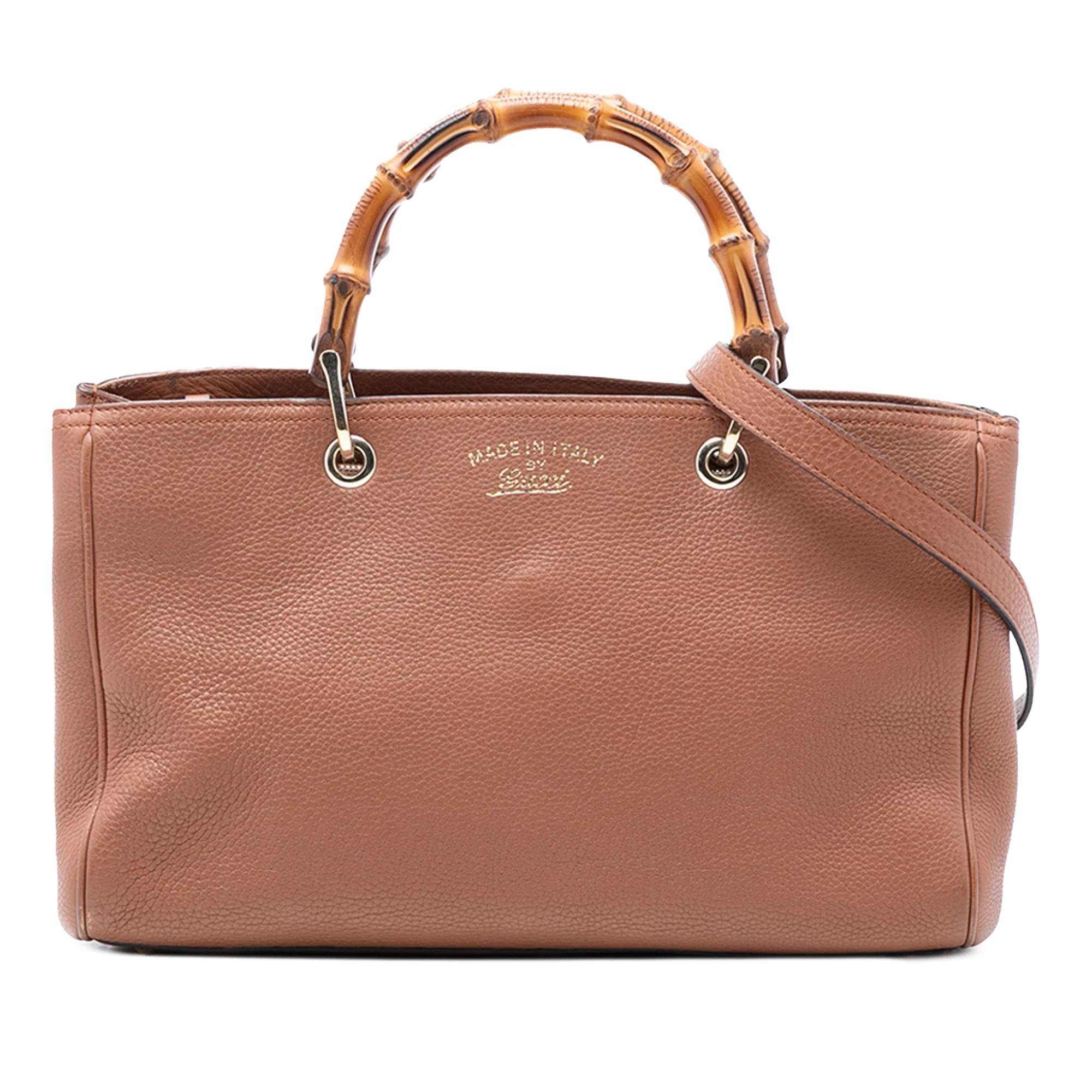 Bamboo Shopper pony-style calfskin handbag