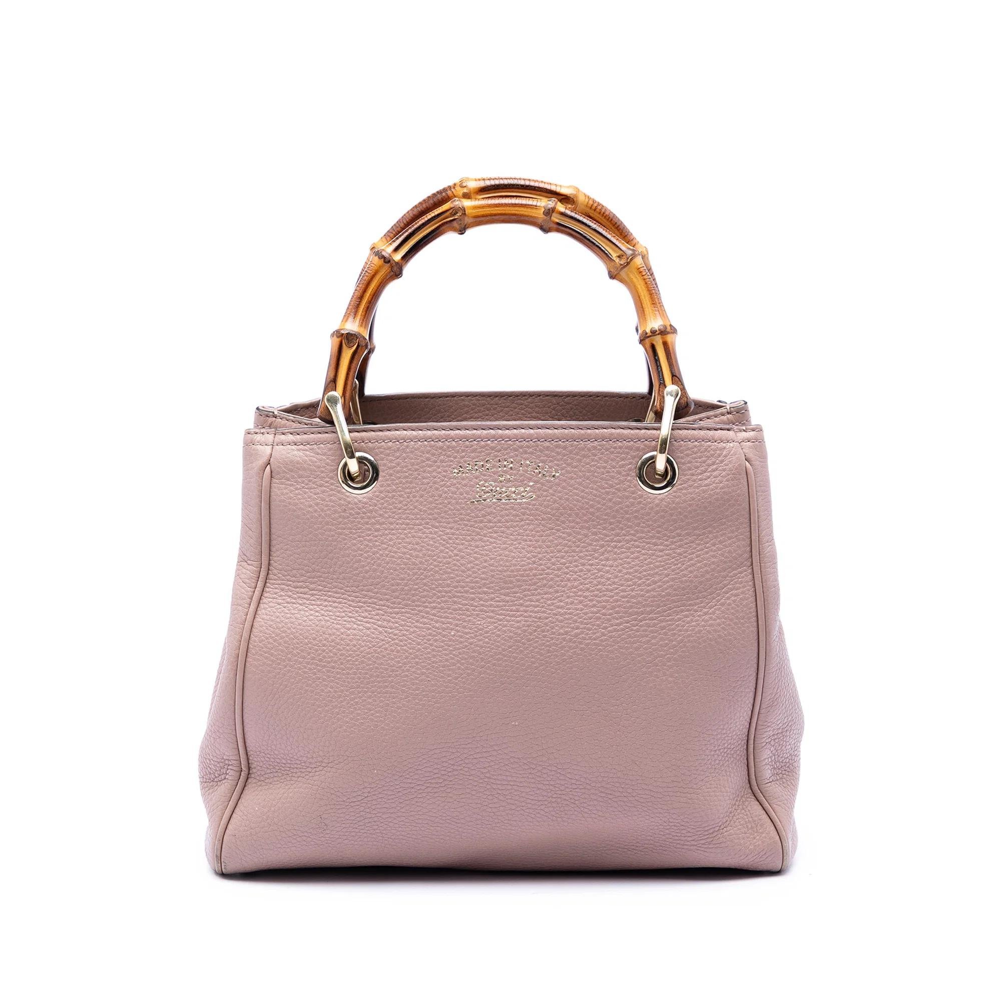 Bamboo Shopper pony-style calfskin handbag