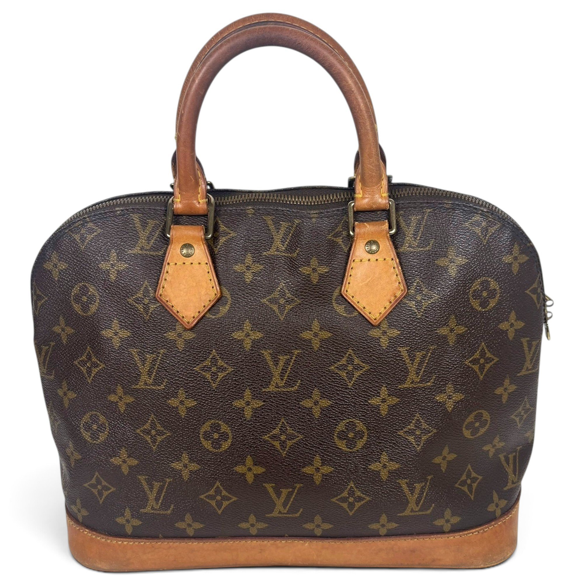 Alma leather handbag