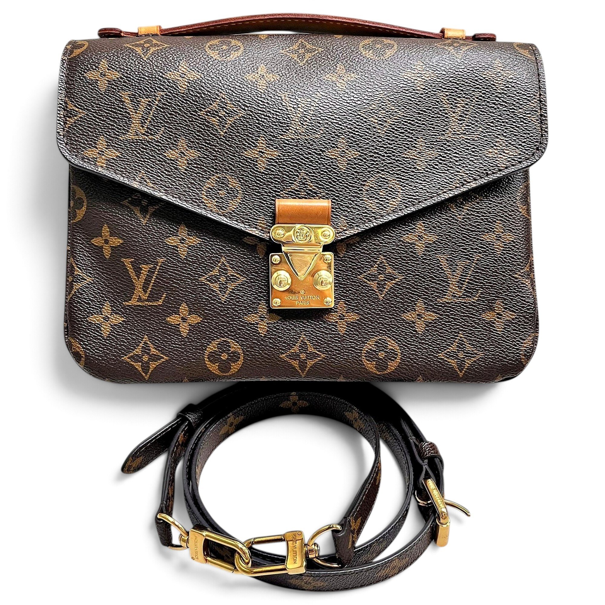 Metis leather handbag