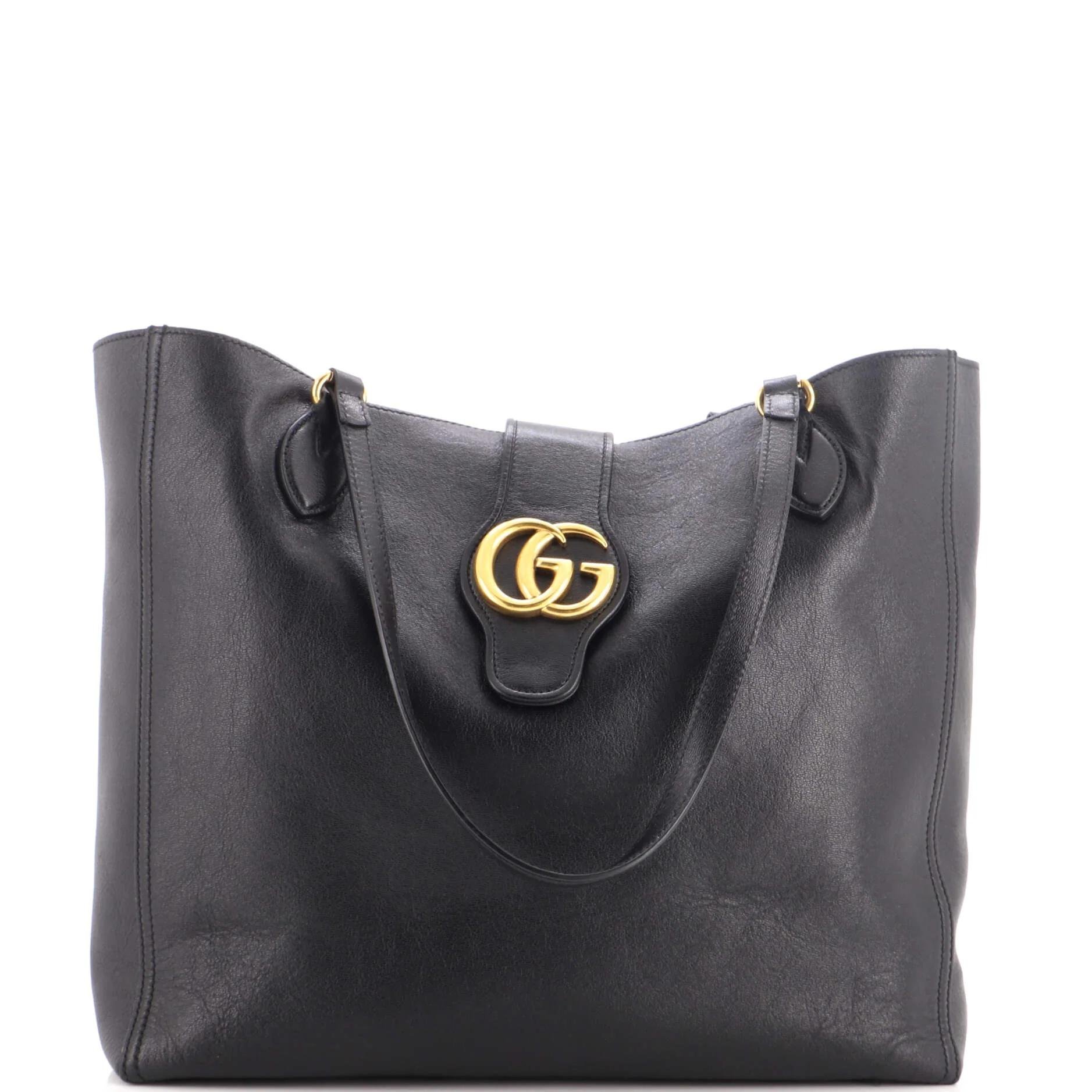 Leather tote