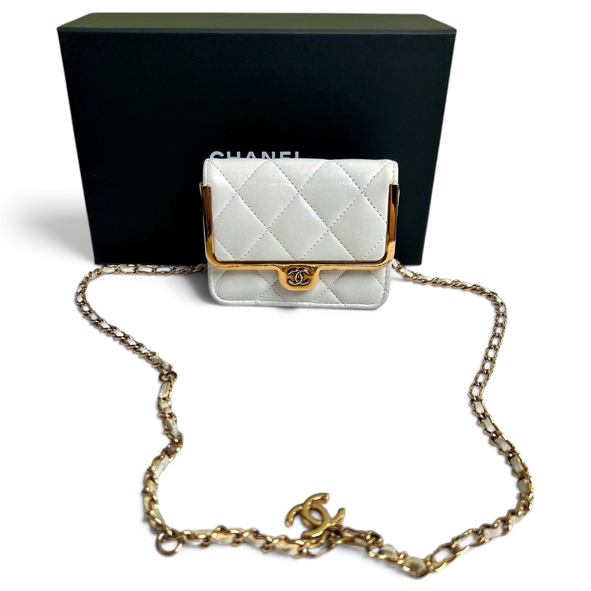 Leather mini bag