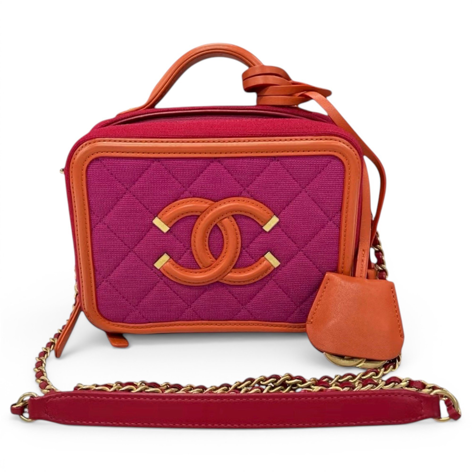 Vanity cloth handbag