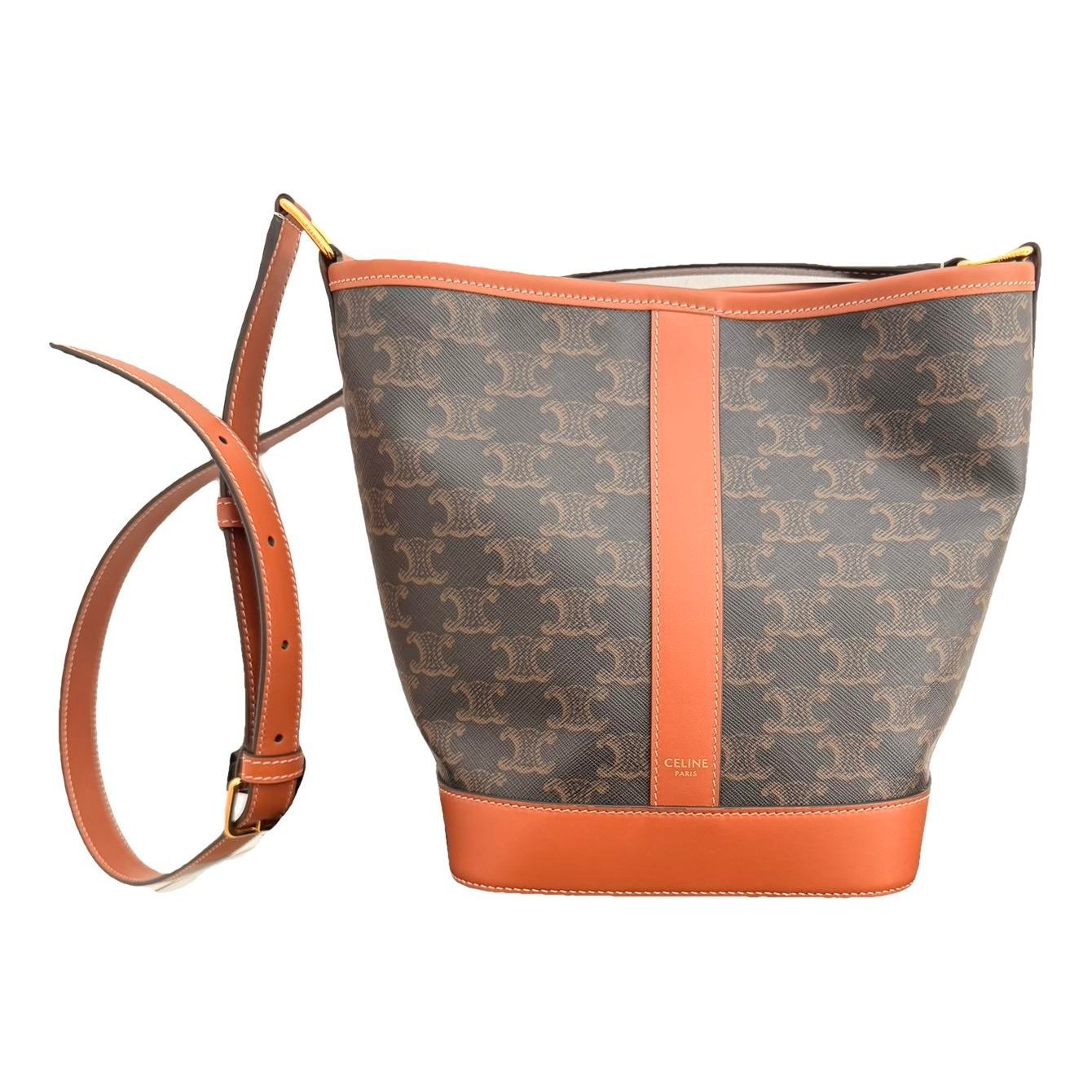 SAC SEAU leather handbag