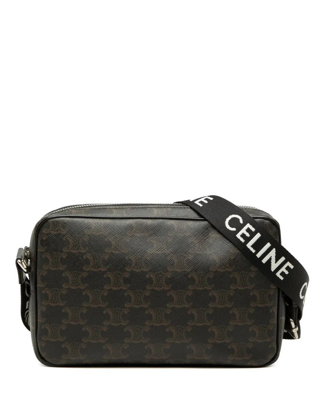 2023 Medium Triomphe Coated Canvas Messenger Bag crossbody bag