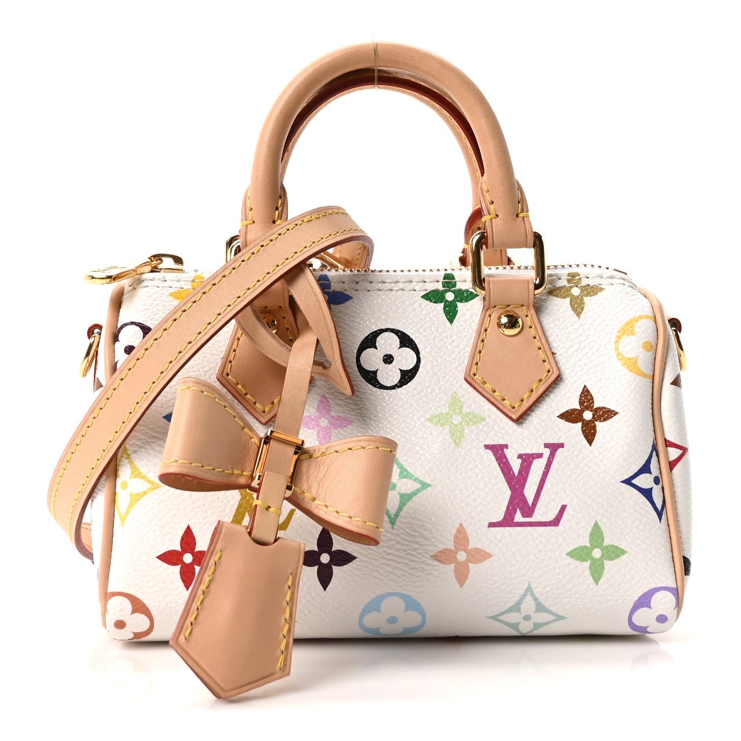 Louis Vuitton Louis Vuitton LV X TM Monogram Multicolor Nano Speedy White