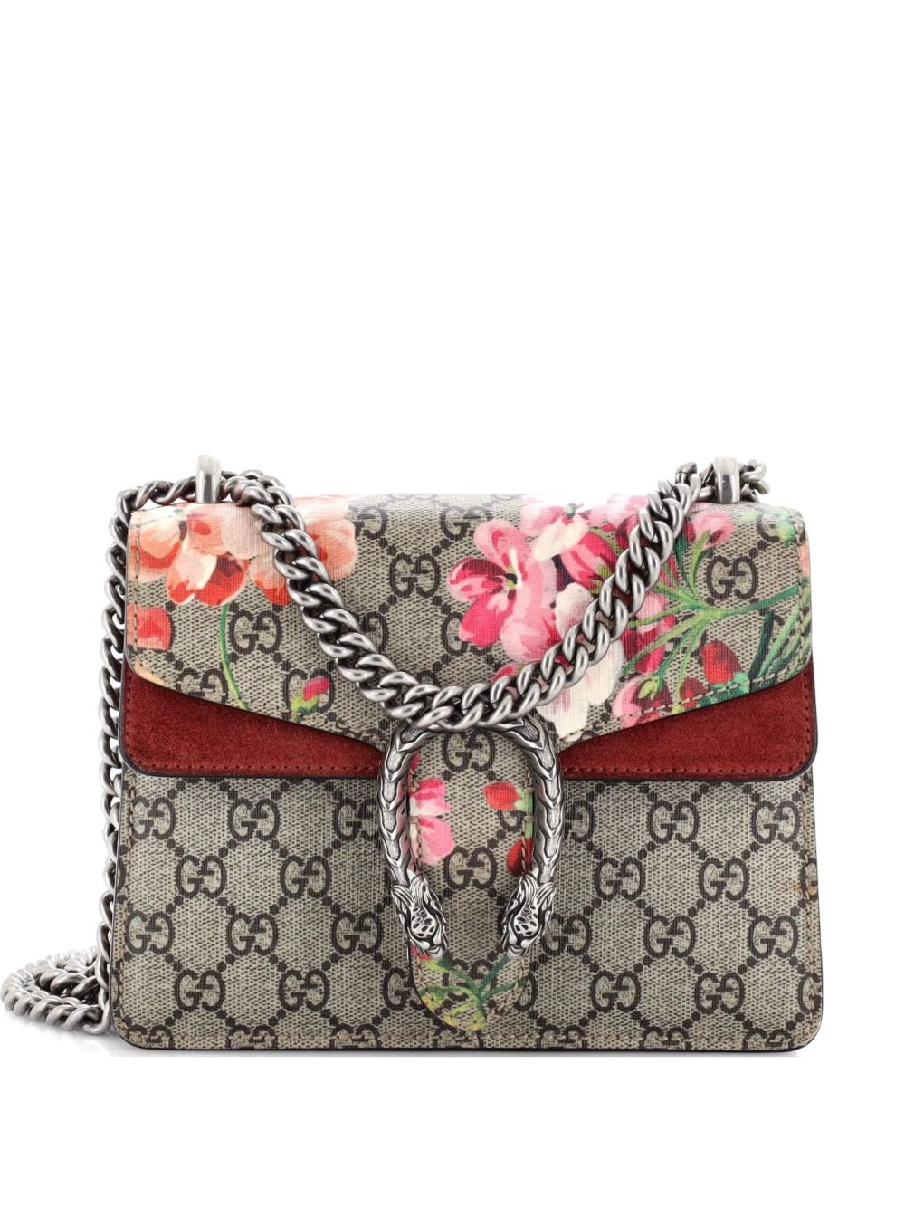 Dionysus Bag Blooms Print GG Coated Canvas Mini shoulder bag