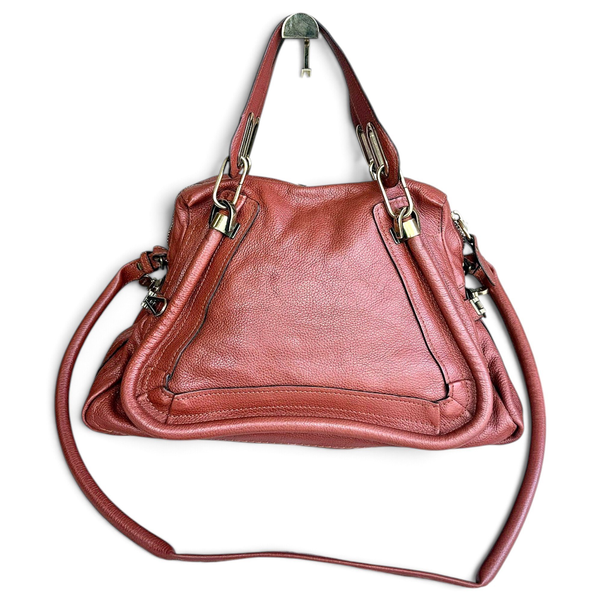 Paraty leather handbag
