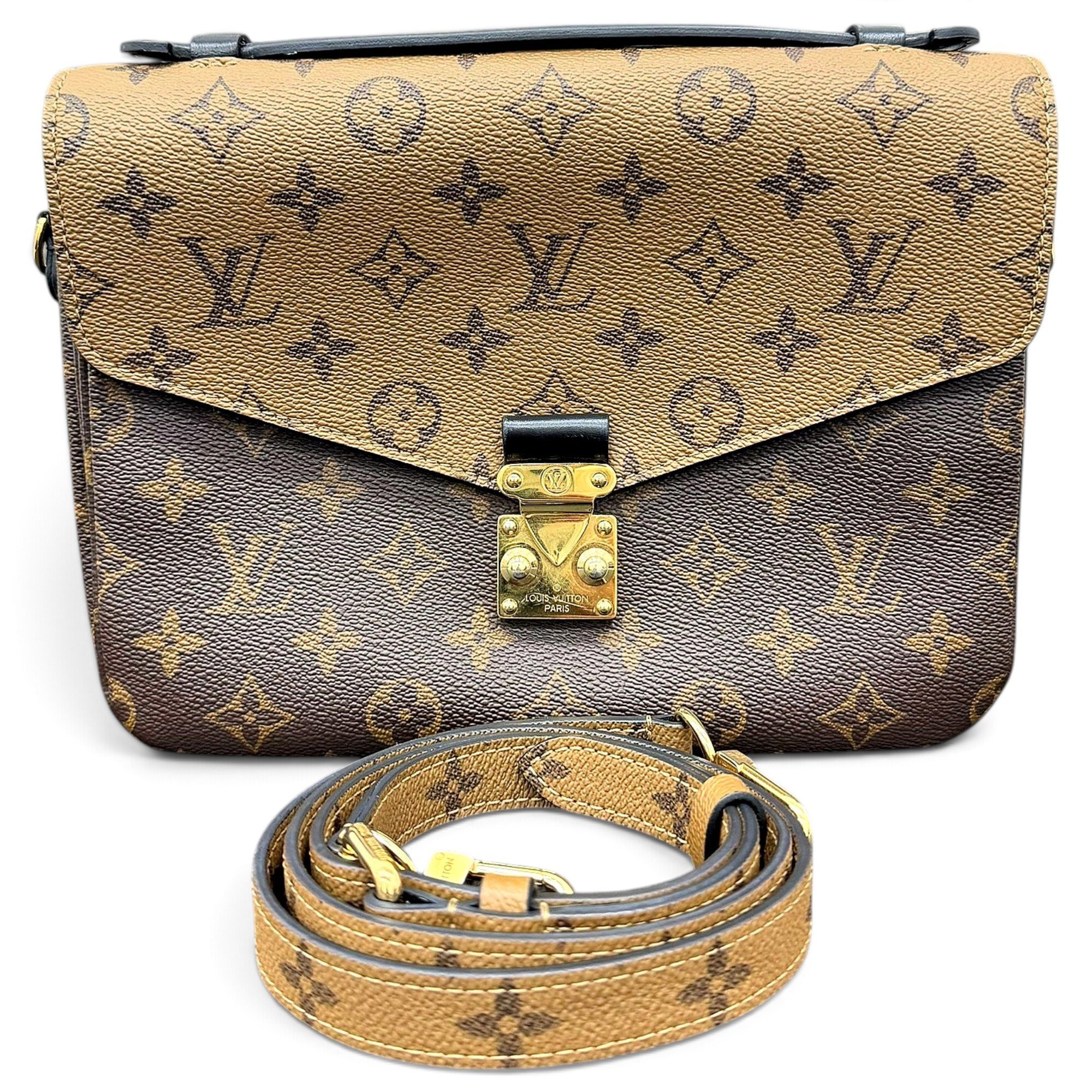 Metis leather handbag