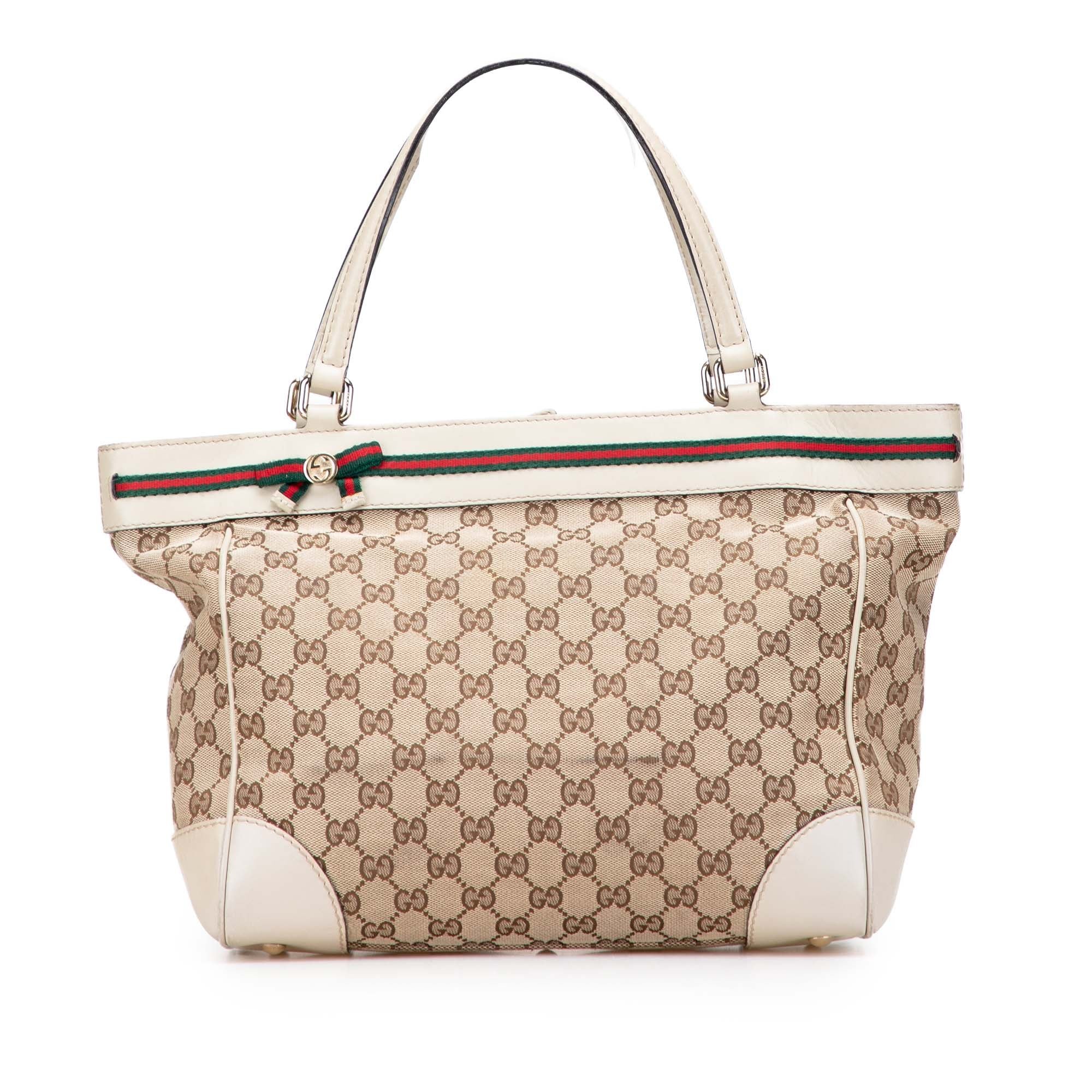 Leather tote