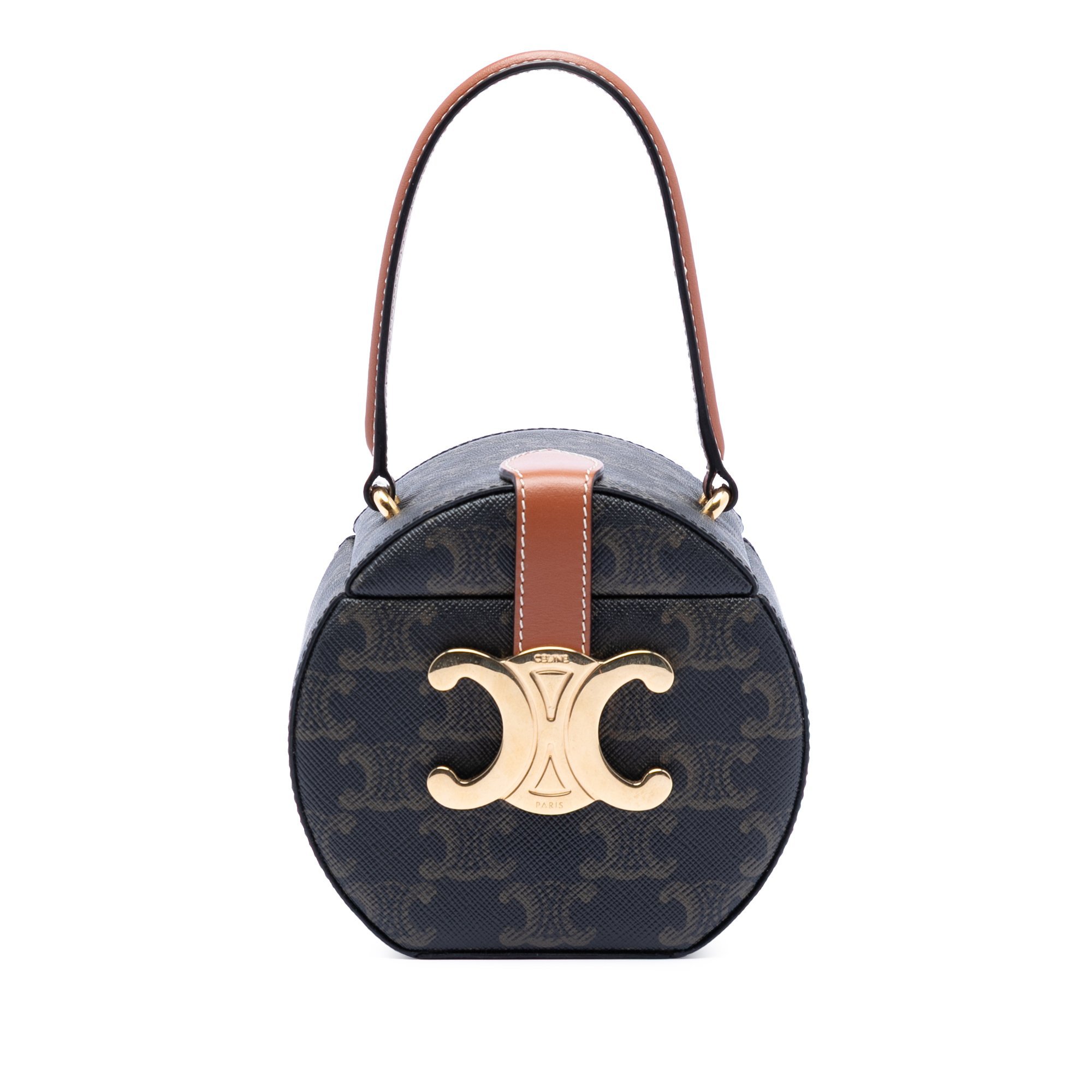 Triomphe cloth handbag