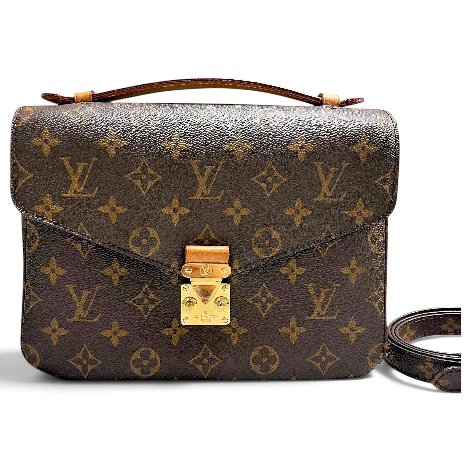 Metis leather handbag